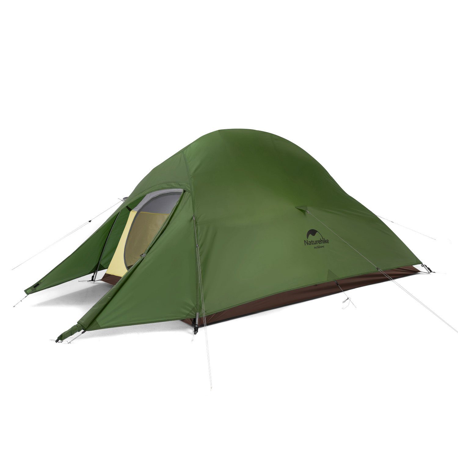 Wasserdicht Rucksackzelt, Campingzelt Personen: 2 Kuppelzelt Leichtes Ultraleichtes Waldgrün Naturehike Zelt