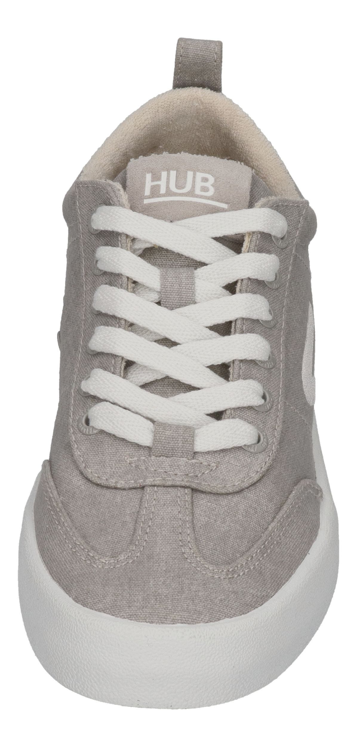 HUB Miami Sneaker Neutral Grey White