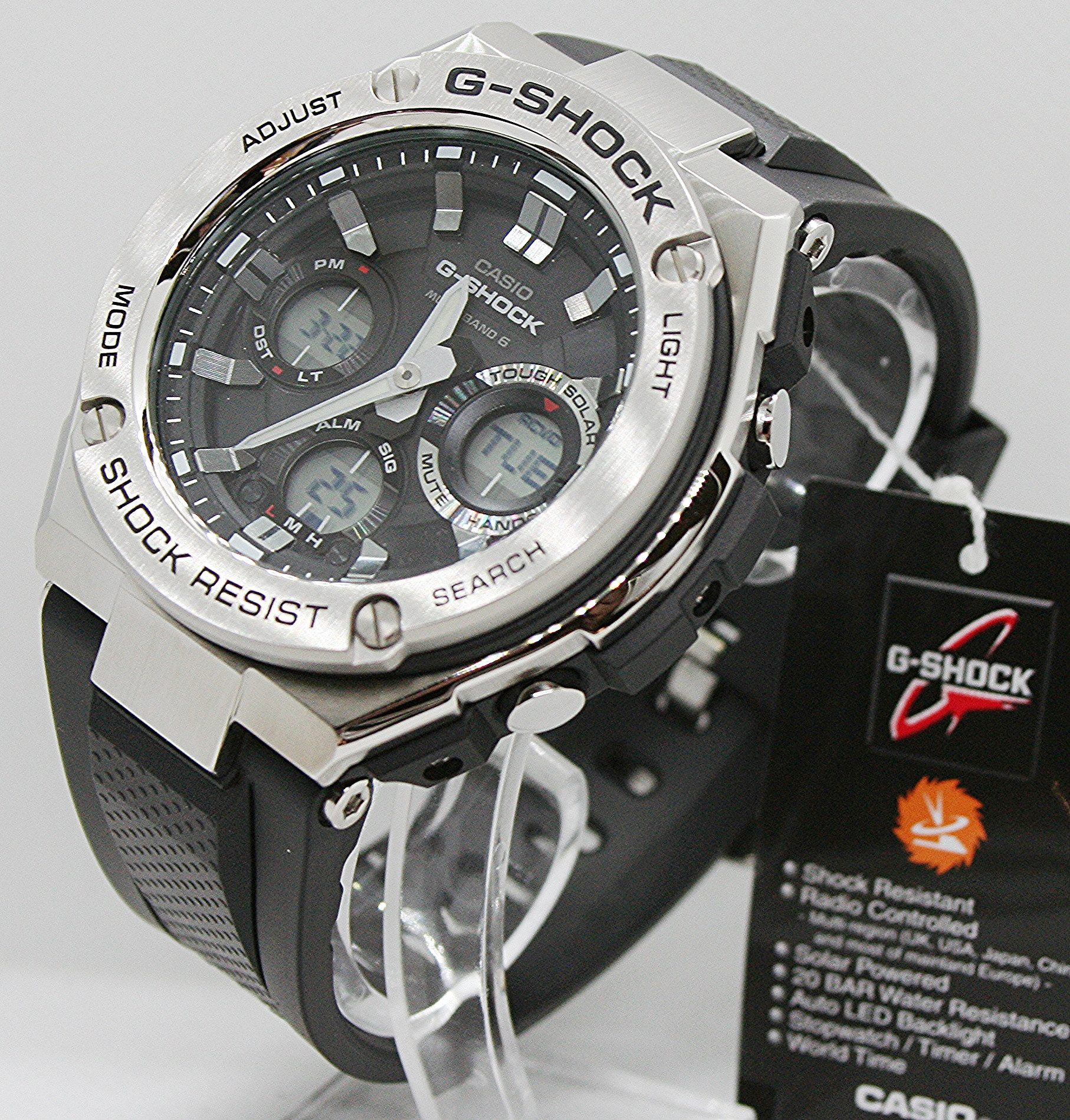 CASIO G-SHOCK Quarzuhr Casio Herrenuhr G Shock GST-W110-1AER, (1-tlg) günstig online kaufen