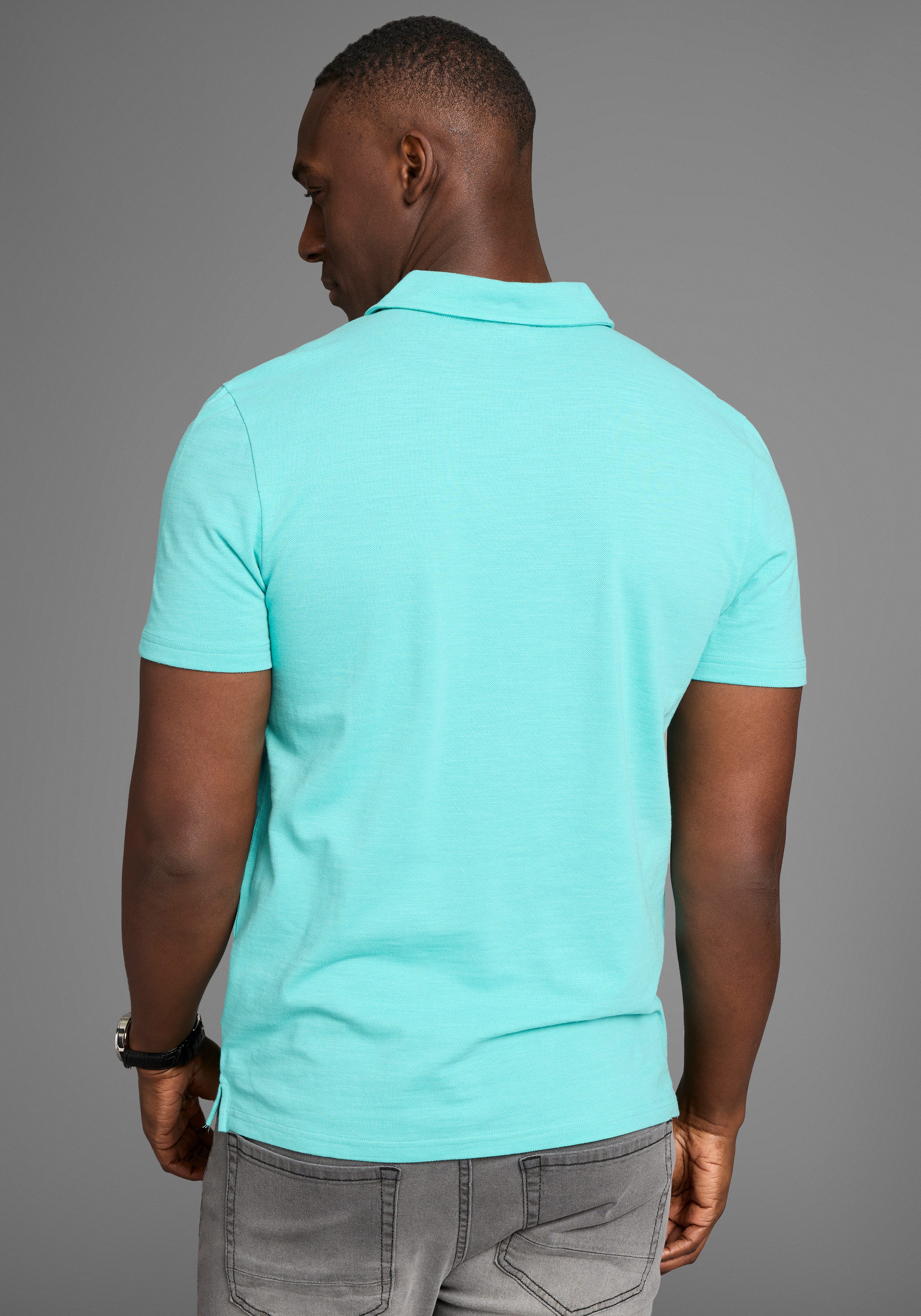 Bruno Banani Poloshirt Poloshirt in schmaler Passform – Bild 2 von 5