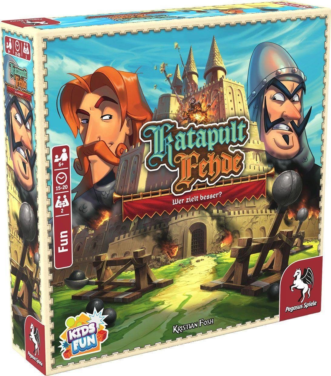 Pegasus Spiele Spiel, Katapult Fehde