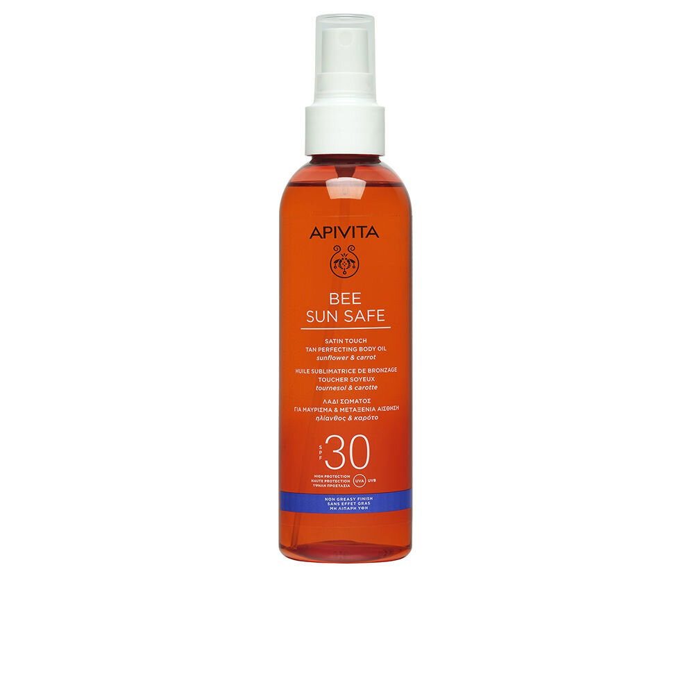 Apivita Sonnenschutzöl BODY OIL für eine perfekte Bräune SPF30 200 ml