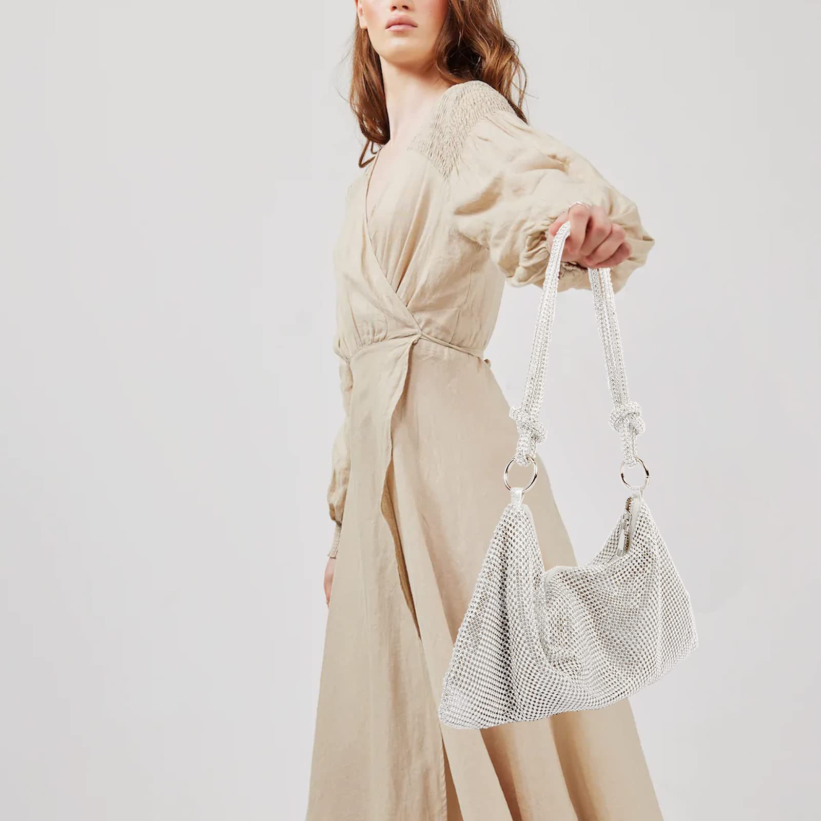 Coonoor Clutch Abendtasche für Damen, Umhängetasche, Kupplung für Zeremonie günstig online kaufen