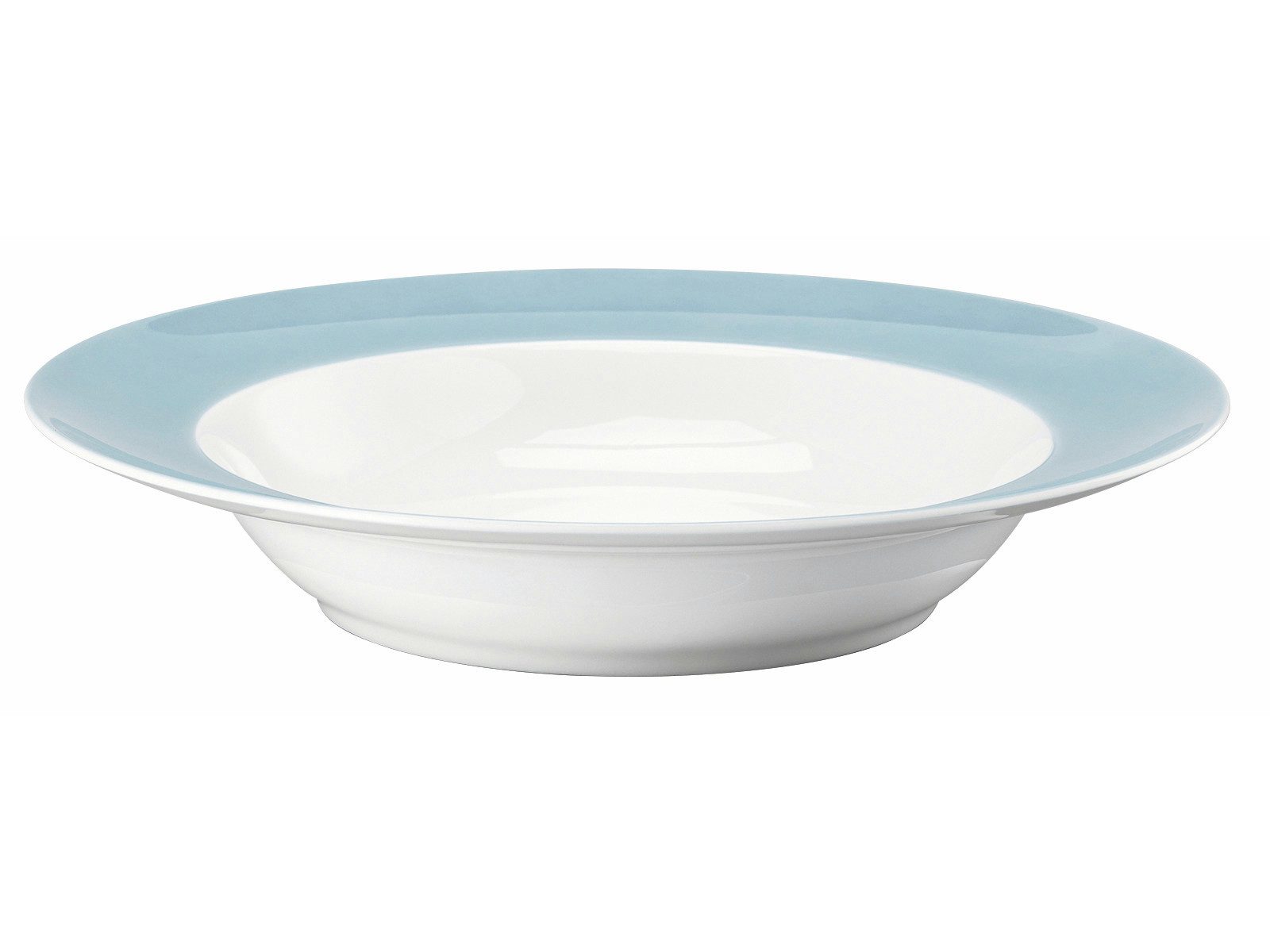 Thomas Porzellan Suppenteller Suppenteller 23 cm Sunny Day Soft Blue, Teller Tief