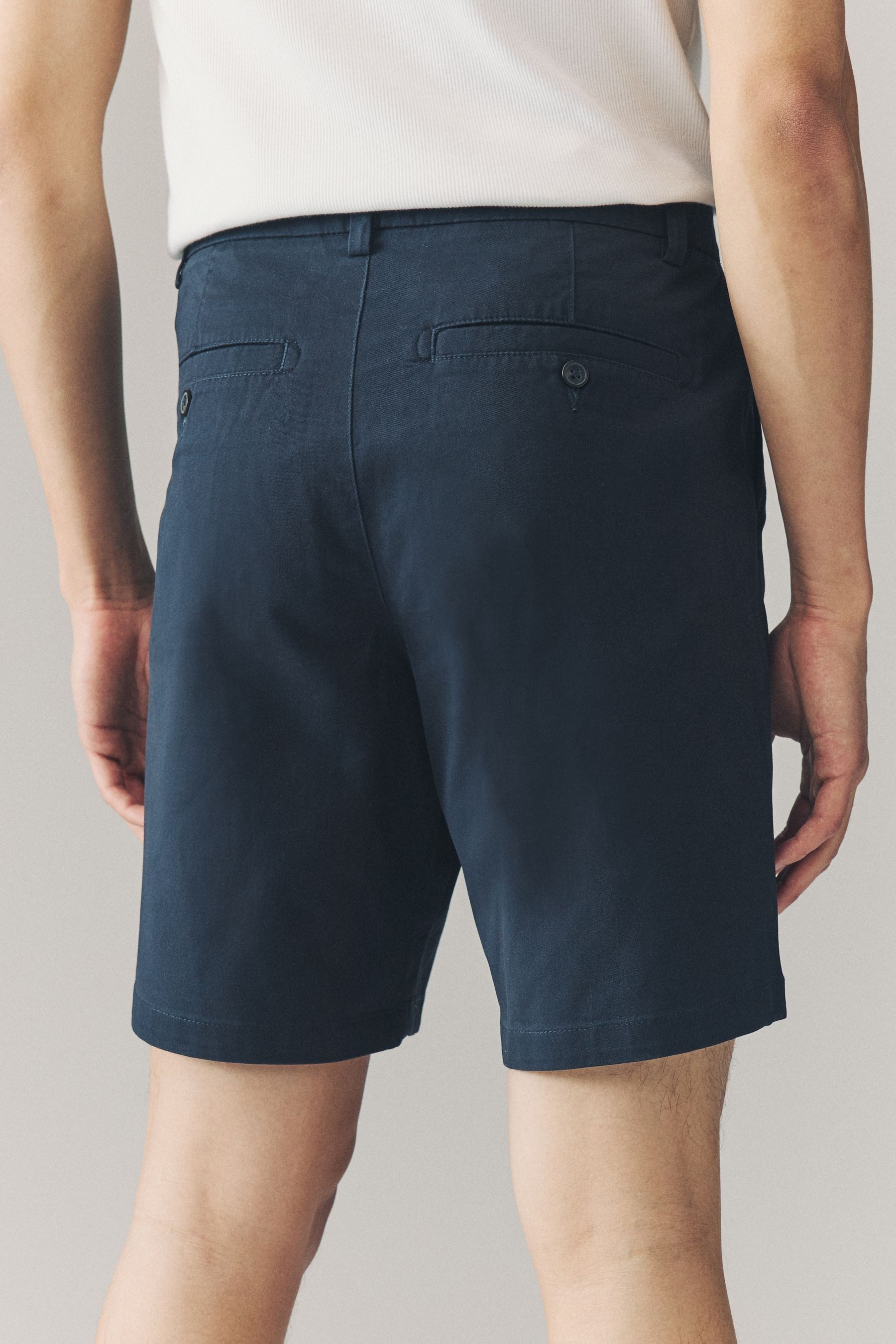 Next Chinoshorts Loose Fit Stretch-Chinoshorts, 4er-Pack (4-tlg)