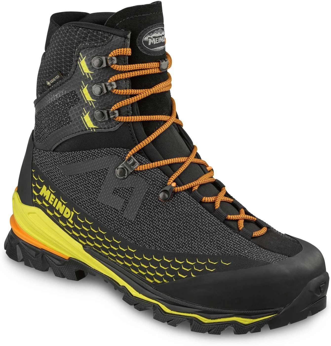 Meindl Tasman GTX schwarz/gelb Trekkingschuh