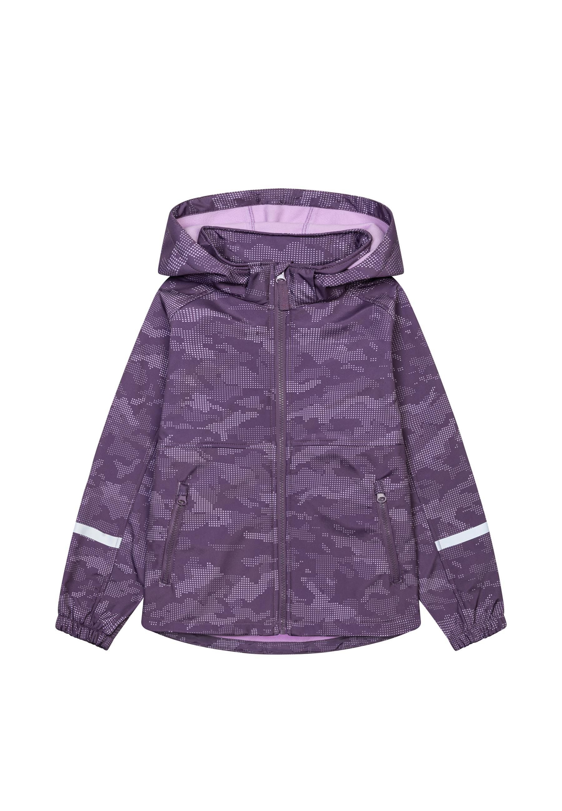 Softshelljacke Softshell-Mantel mit Kapuze (1y-14y)