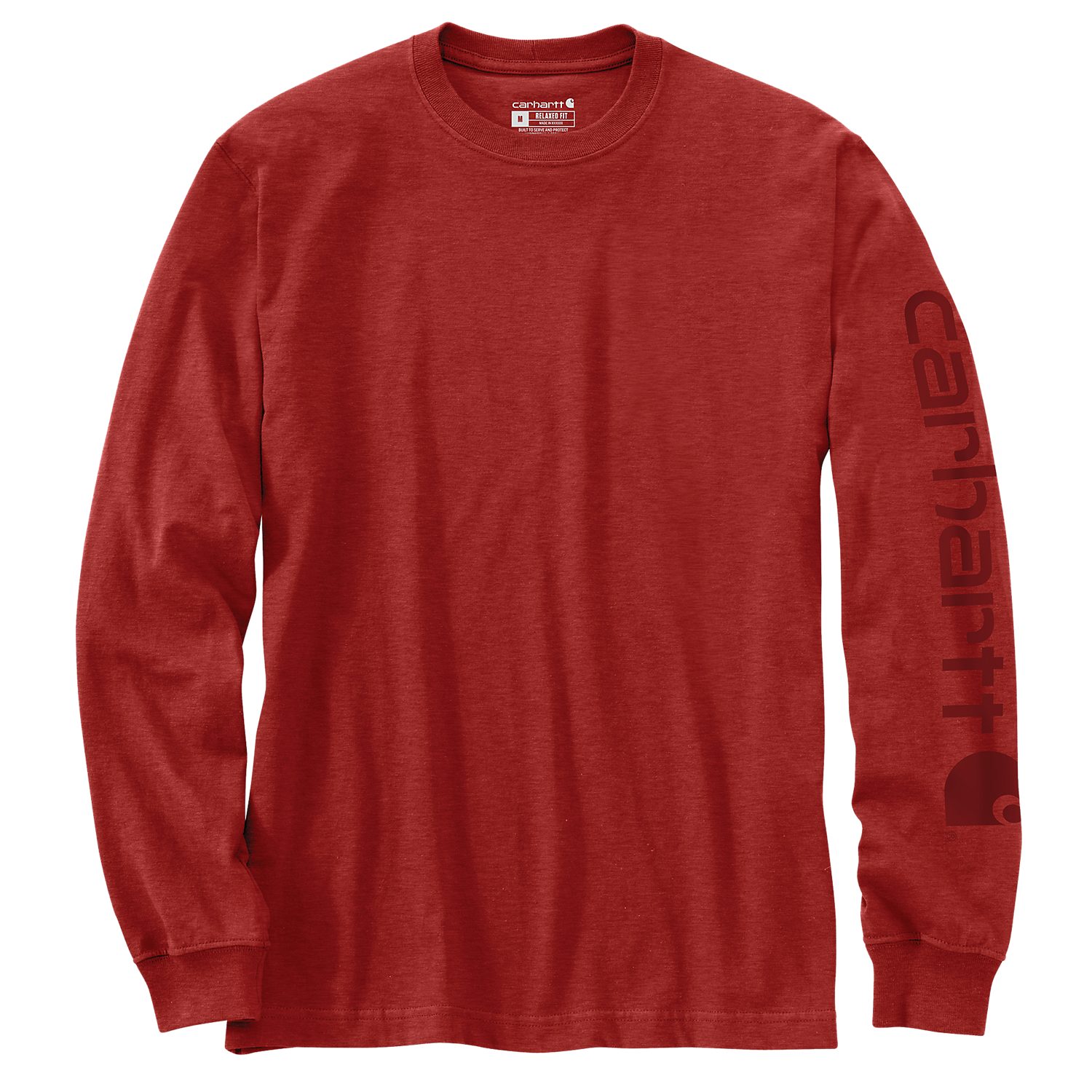 Carhartt Longsleeve Logo Schwerer Jersey