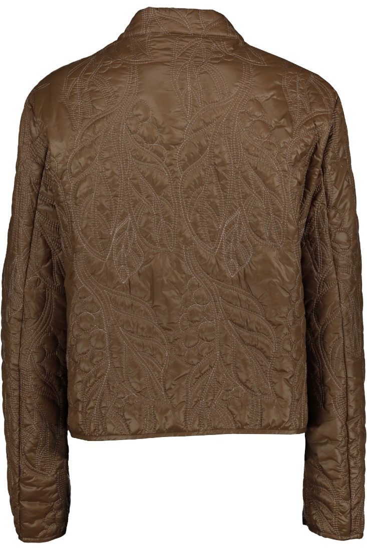 Blauer Bomberjacke