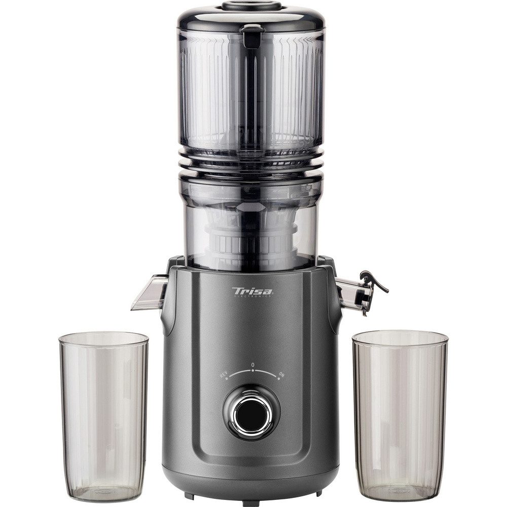 Trisa Entsafter Trisa Entsafter Slow Flow Juice 300 W Schwarz, 300.00 W