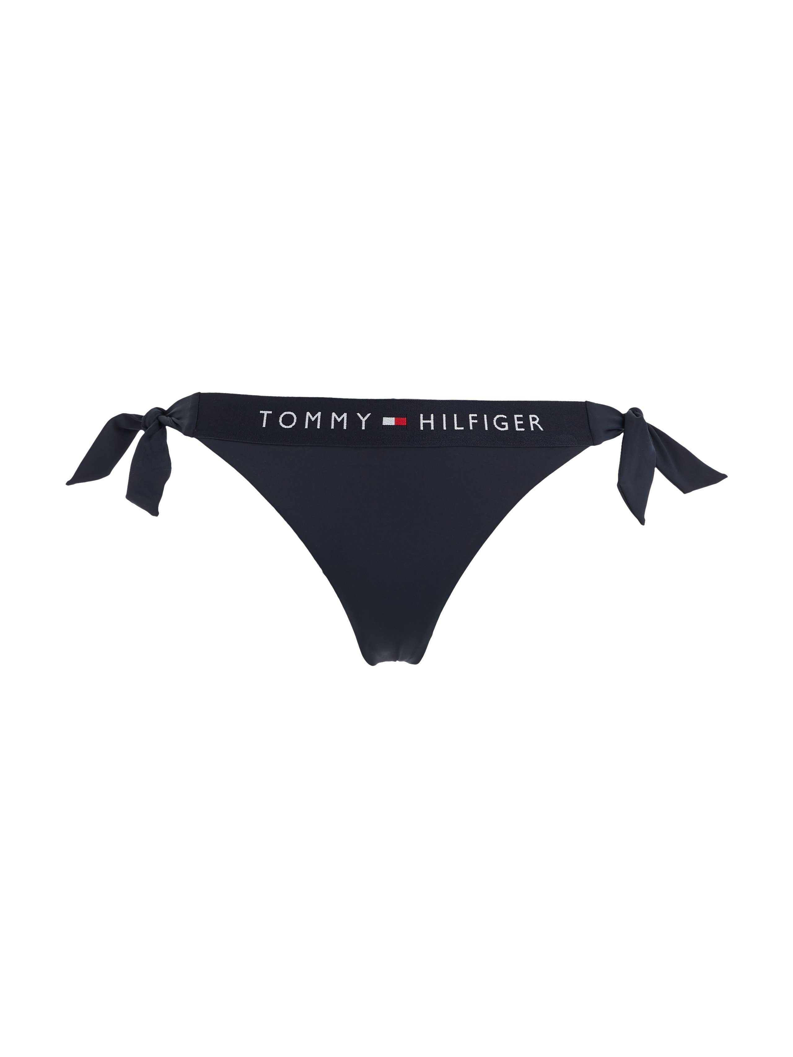 Tommy Hilfiger Swimwear Bikini-Hose TH SIDE TIE CHEEKY BIKINI mit seitlichen Knotendetails – Bild 4 von 5
