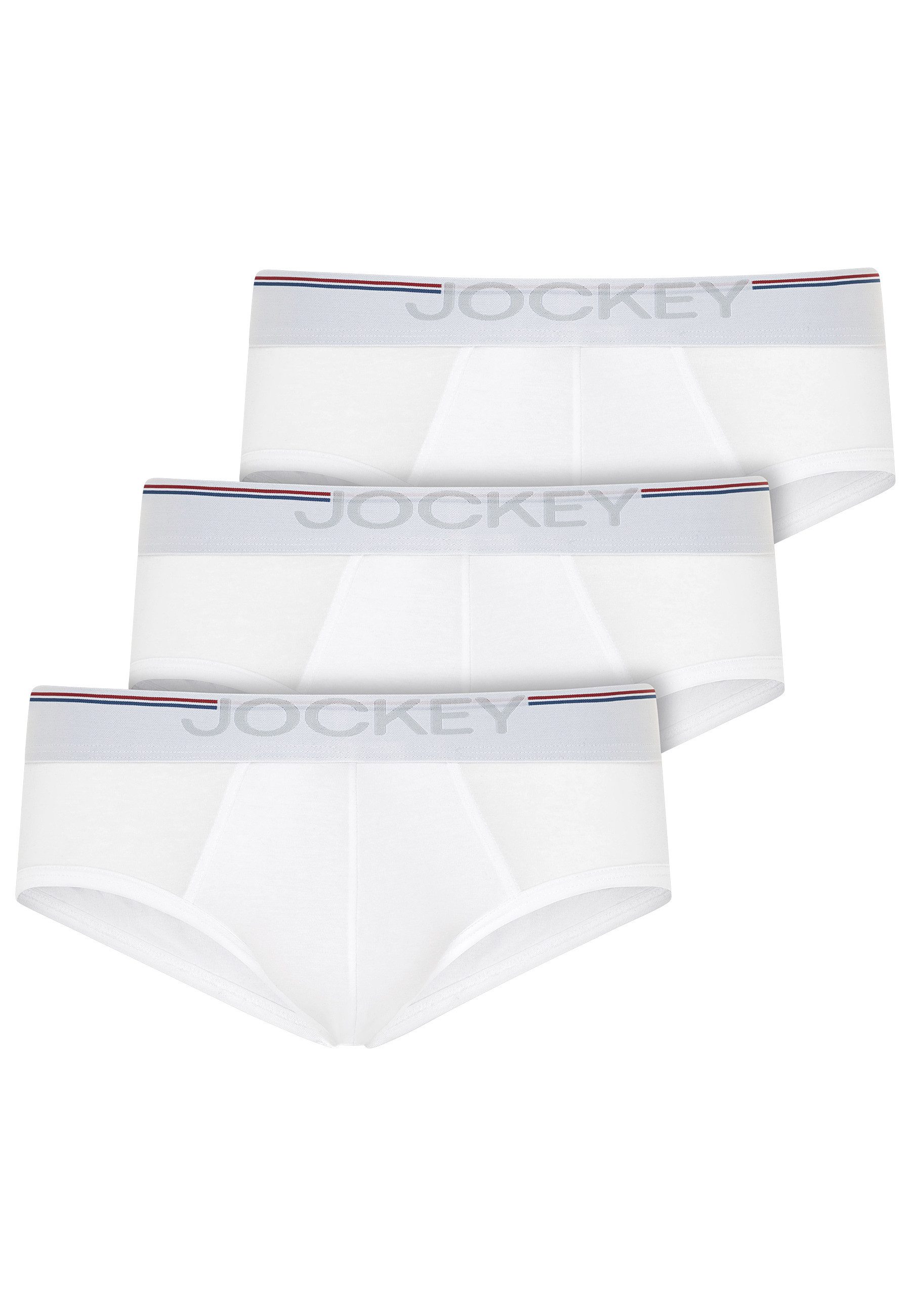 Jockey Slip Cotton Stretch (3er Pack) eng anliegend, elastisch