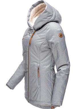 Ragwear Winterjacke Gordon sportliche, gefütterte Outdoorjacke m. Kapuze