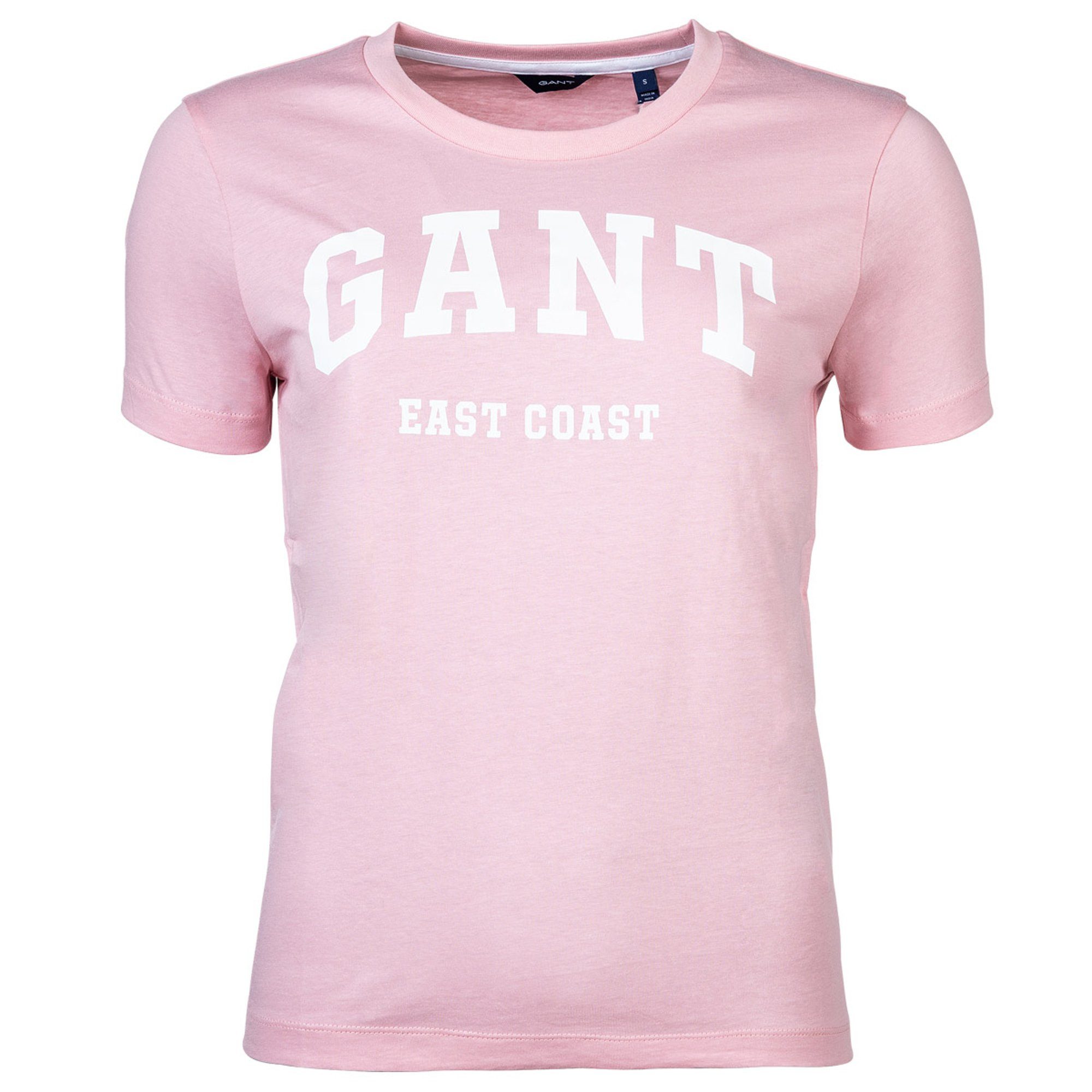 Gant T-Shirt Damen T-Shirt 1er Pack Baumwolle MD. Gant T-Shirt (Packung, 1er Pack)