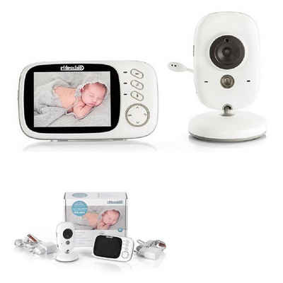 Chipolino Video-Babyphone Babyphone Polaris Kamera 3,2", TFT LCD Farbdisplay Temperaturanzeige