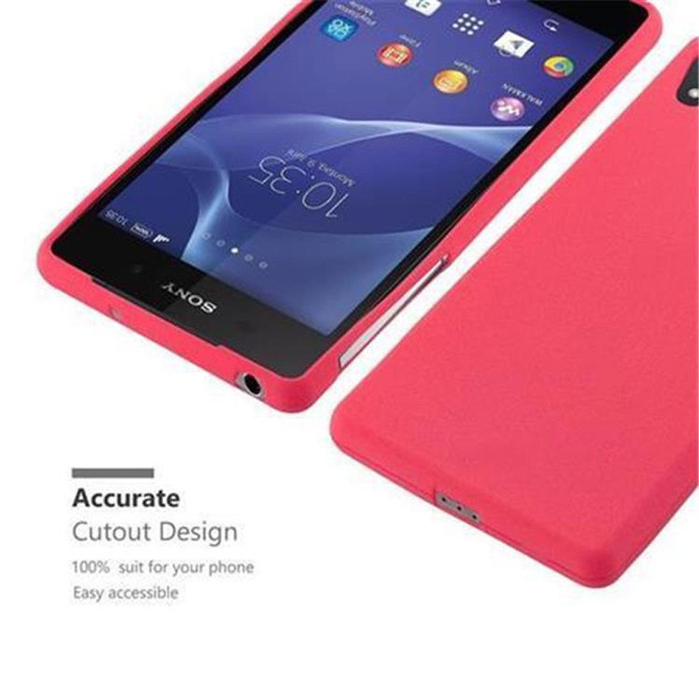 Cadorabo Handyhülle für Sony Xperia Z2 Hülle Sony Xperia Z2, Flexible TPU Silikon Handy Schutzhülle - Hülle - ultra slim