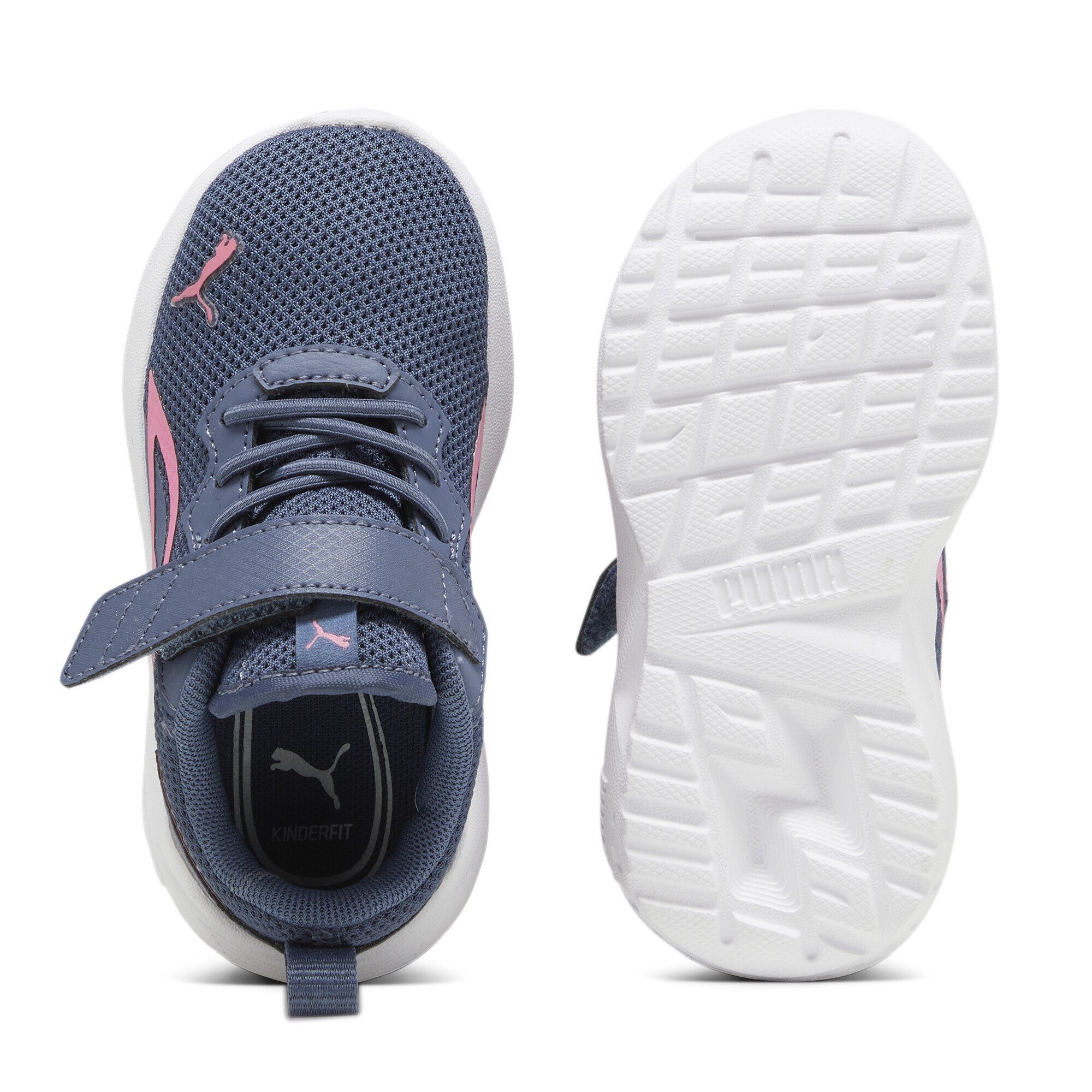 Active PUMA Inky Sneakers Sneaker All-Day Pink Kinder Blue mit alternativem Burst Verschluss Strawberry