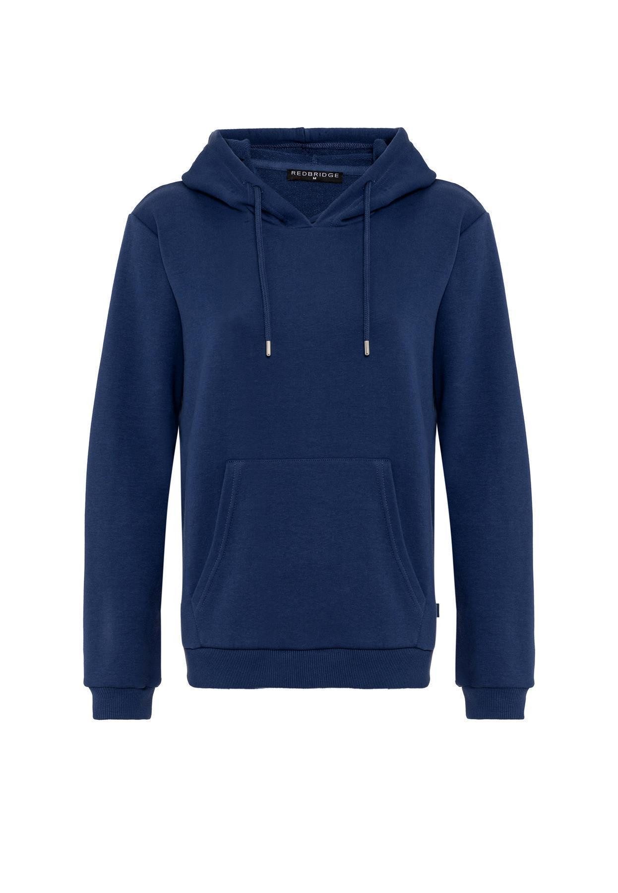 RedBridge Kapuzensweatshirt Premium Hoodie mit Kängurutasche Basic günstig online kaufen