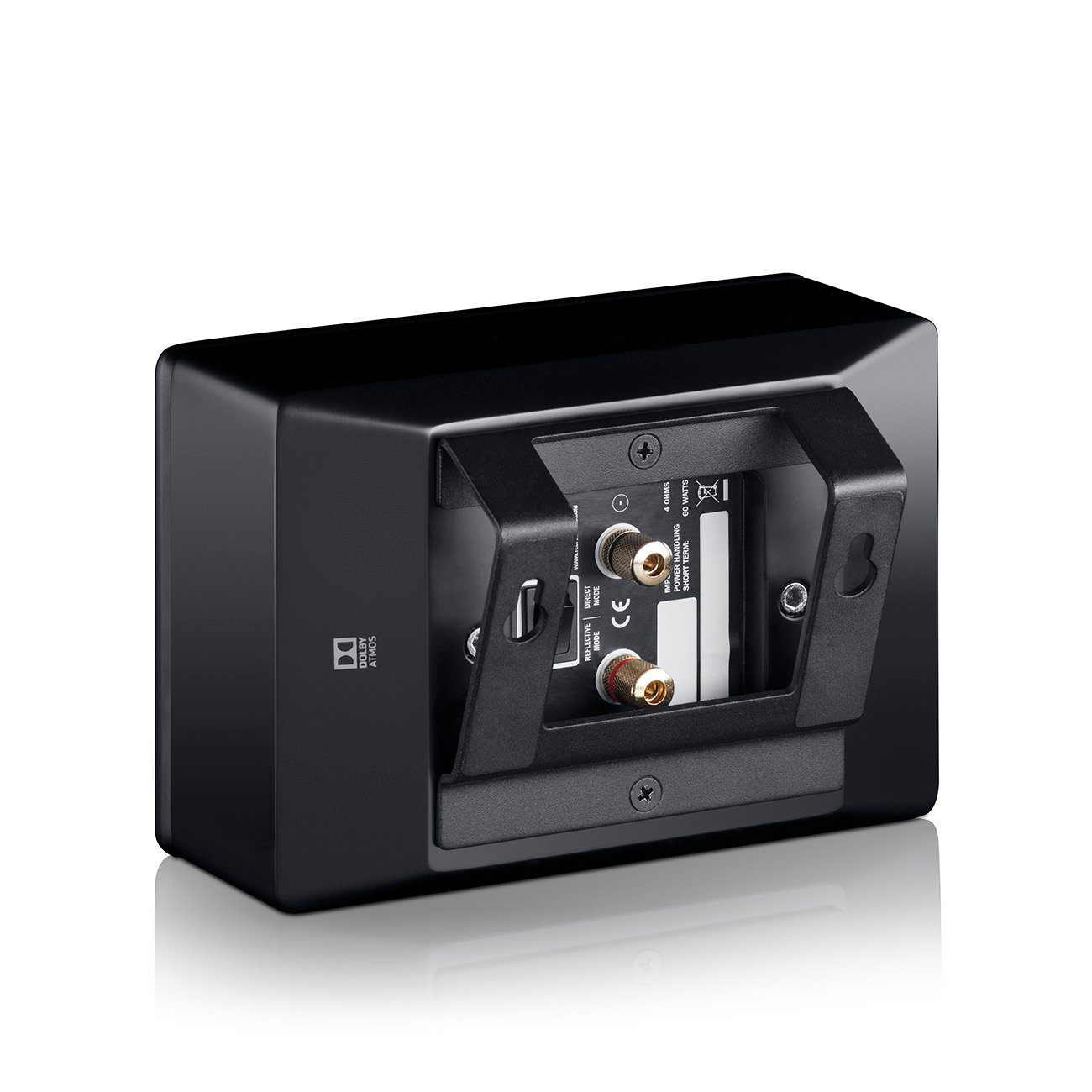 Teufel Reflekt Lautsprecher (Anschlussklemmen- Schraubklemmen, Direkt auf Stand- oder Regallautsprecher positionierbar)