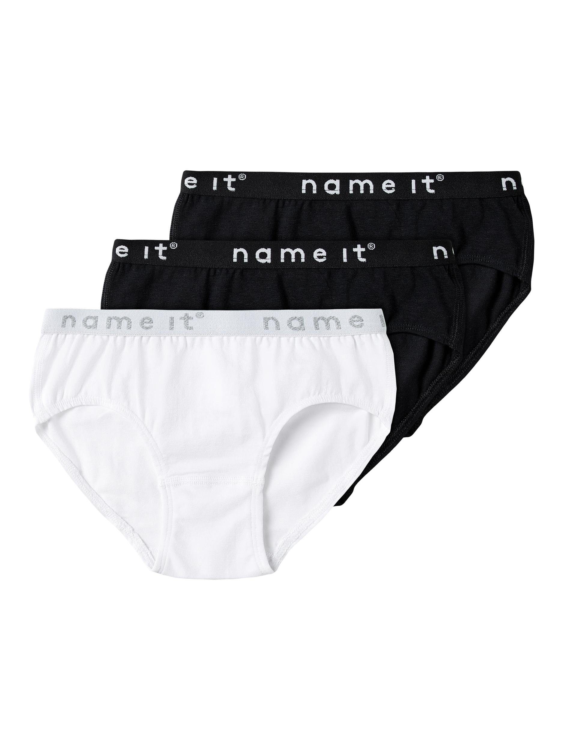 Name It Slip NKFBRIEFS 3P BLACK