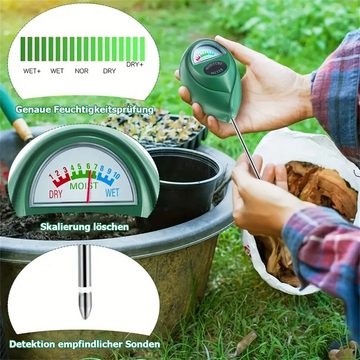 RefinedFlare Hygrometer,1 Stück Bodenfeuchtesensor, geeignet für Zimmerpflanzen und Außenpflanzen