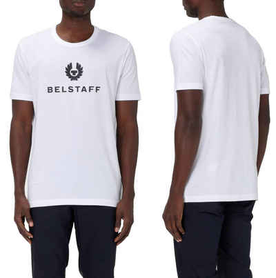 Belstaff T-Shirt BELSTAFF Signature T-Shirt Retro Cotton Phoenix Logo Tee Regular Shirt