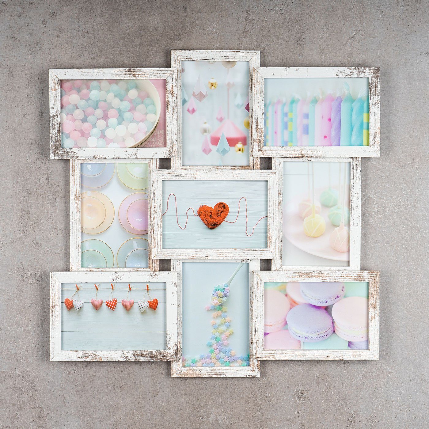 Levandeo® Bilderrahmen Collage, levandeo Bilderrahmen Collage günstig online kaufen