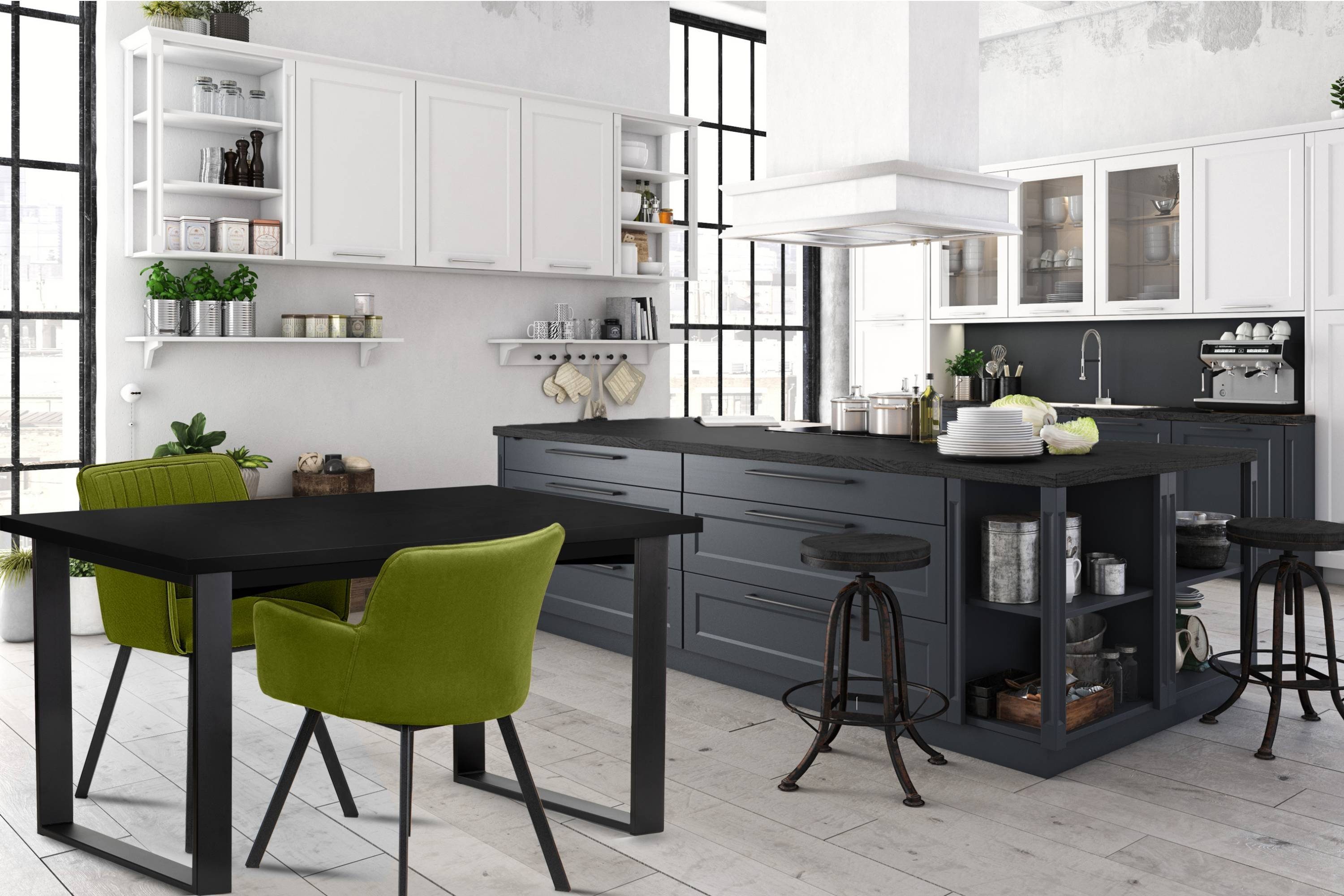 KONSIMO® Esstisch CETO Esszimmertisch Küchentisch 150x80cm, günstig online kaufen