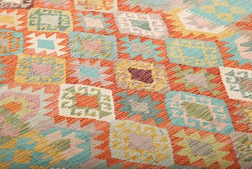 Orientteppich Kelim Afghan 146x201 Handgewebter Orientteppich, Nain Trading, rechteckig, Höhe: 3 mm