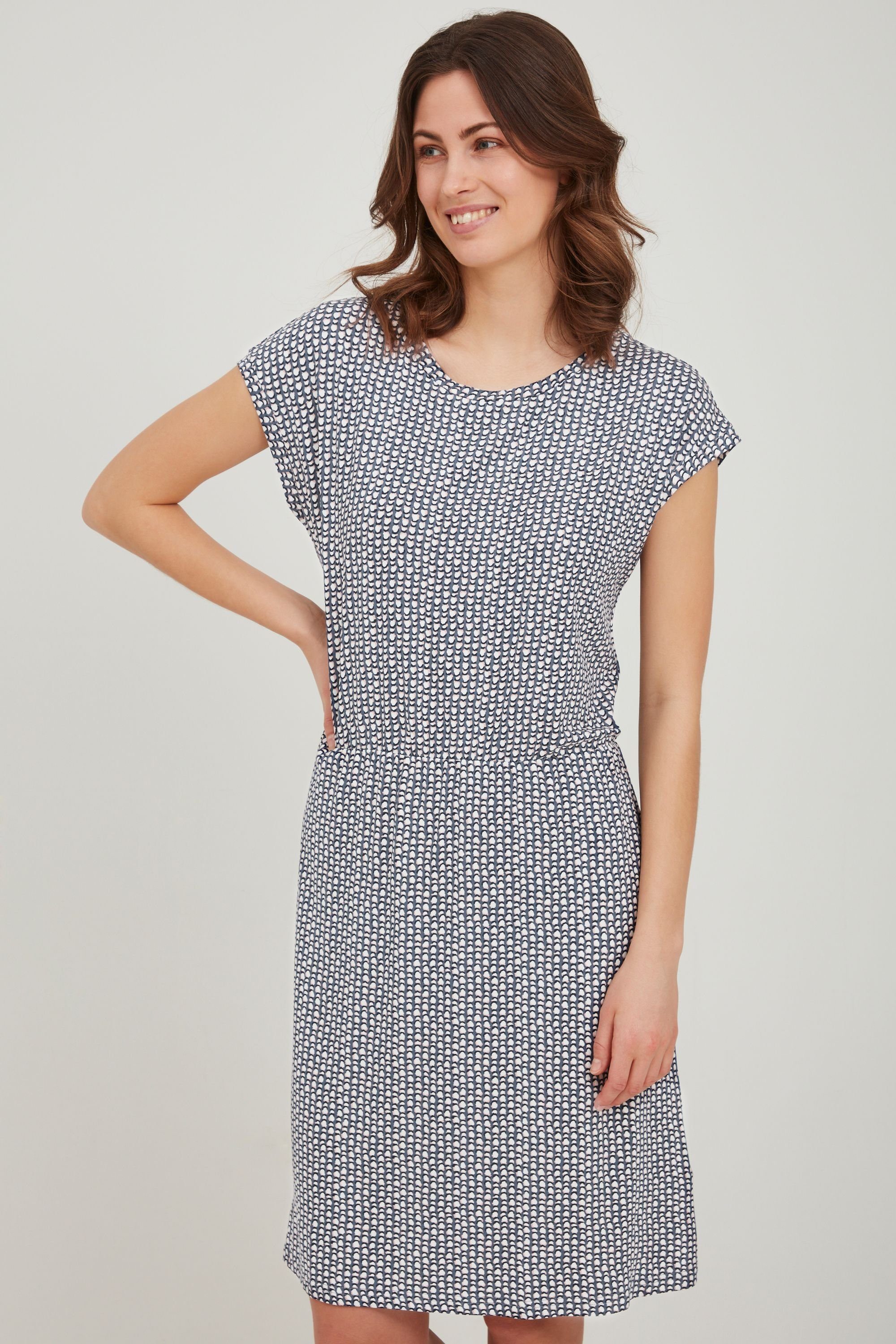 fransa Jerseykleid Fransa FRAMDOT 4 Dress - 20609230 Vintage Indigo Graphic mix | Jerseykleider