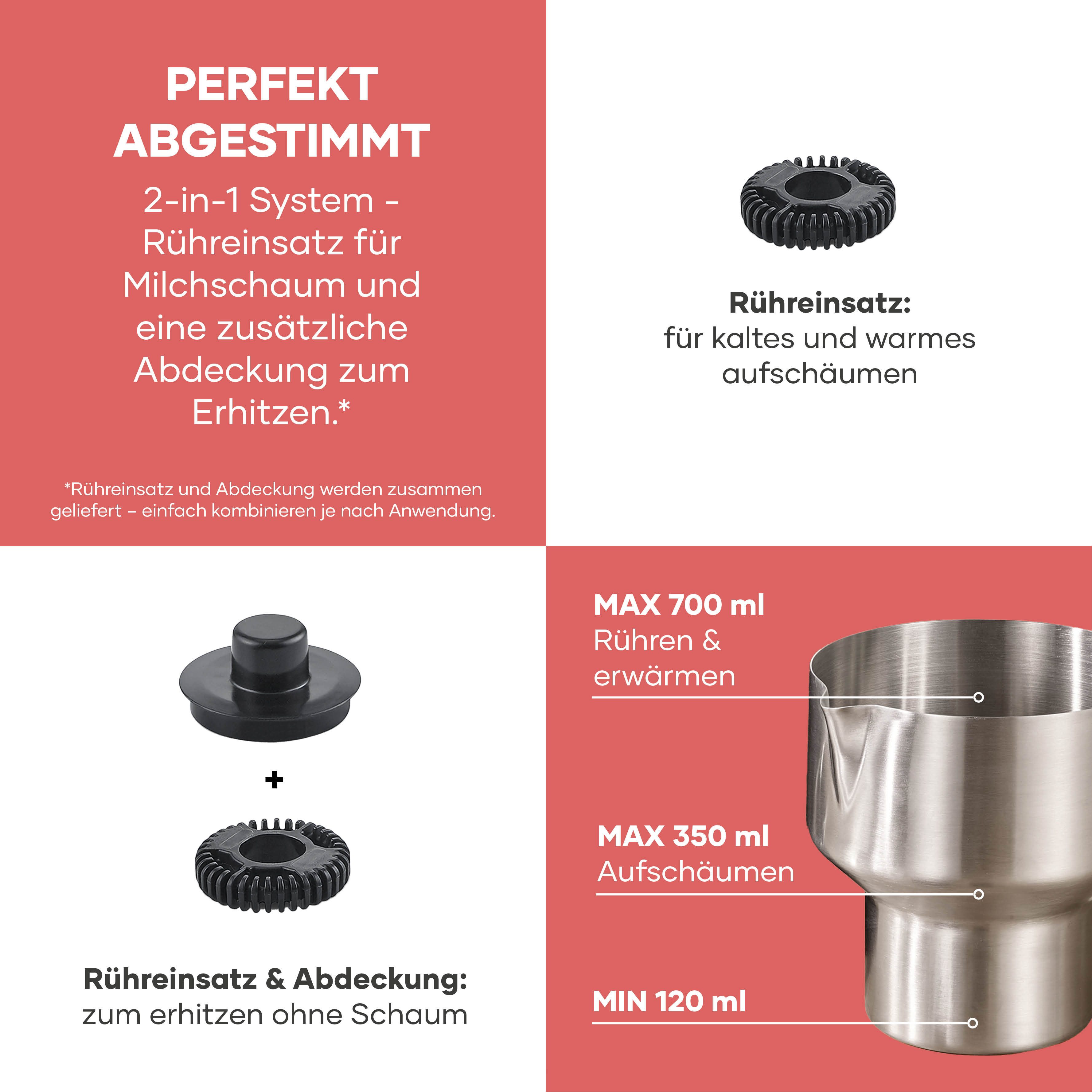 Severin Milchaufschäumer, 500 W – Bild 3 von 5