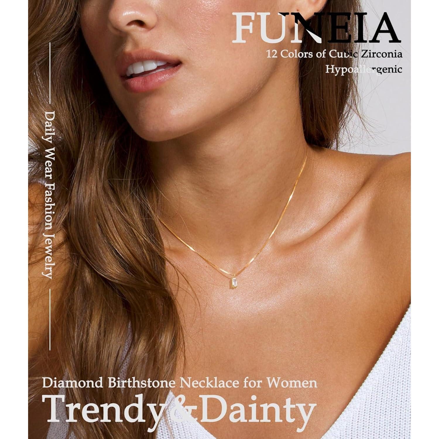 LuxusKollektion Kette und Anhänger Set Kette Damen 14K Vergoldet 925 Silber günstig online kaufen