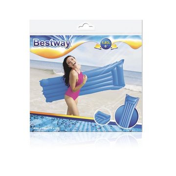 Bestway Luftmatratze Schwimminsel Matte Finish 183 x 69 cm sortiert