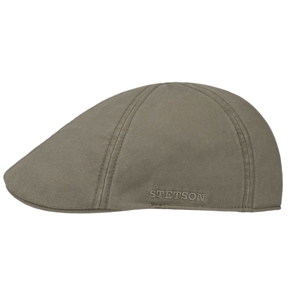 olive/olive Herren Stetson Cotton Braun Texas Schiebermütze Stetson (nein) Schiebermütze 55