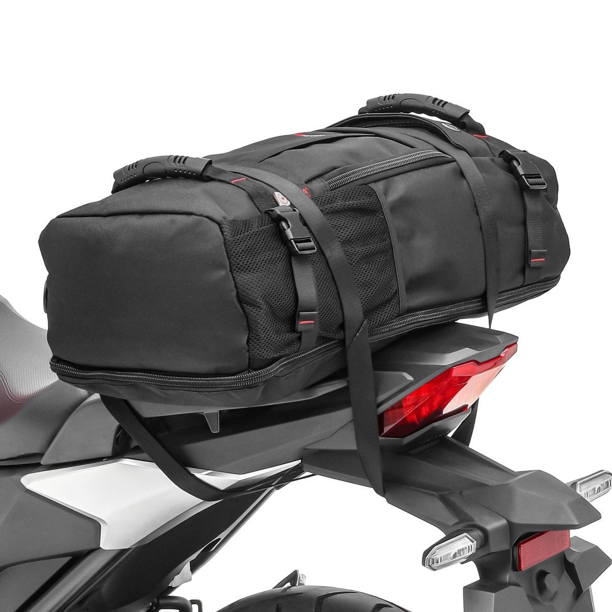 Bagtecs Rucksack Rucksack für Vespa GTS 300 Hecktasche RG5 35l schwarz