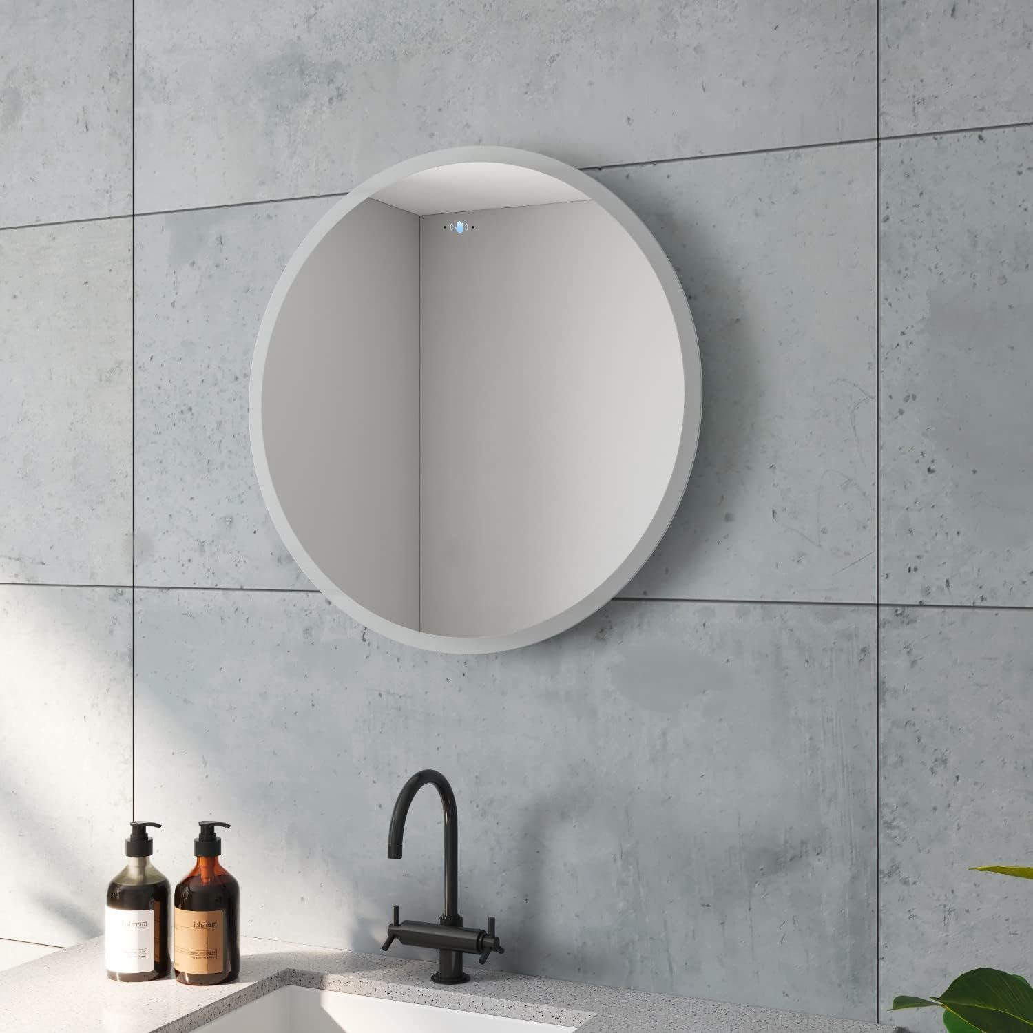 AQUABATOS Spiegel LED Bad Spiegel rund günstig online kaufen