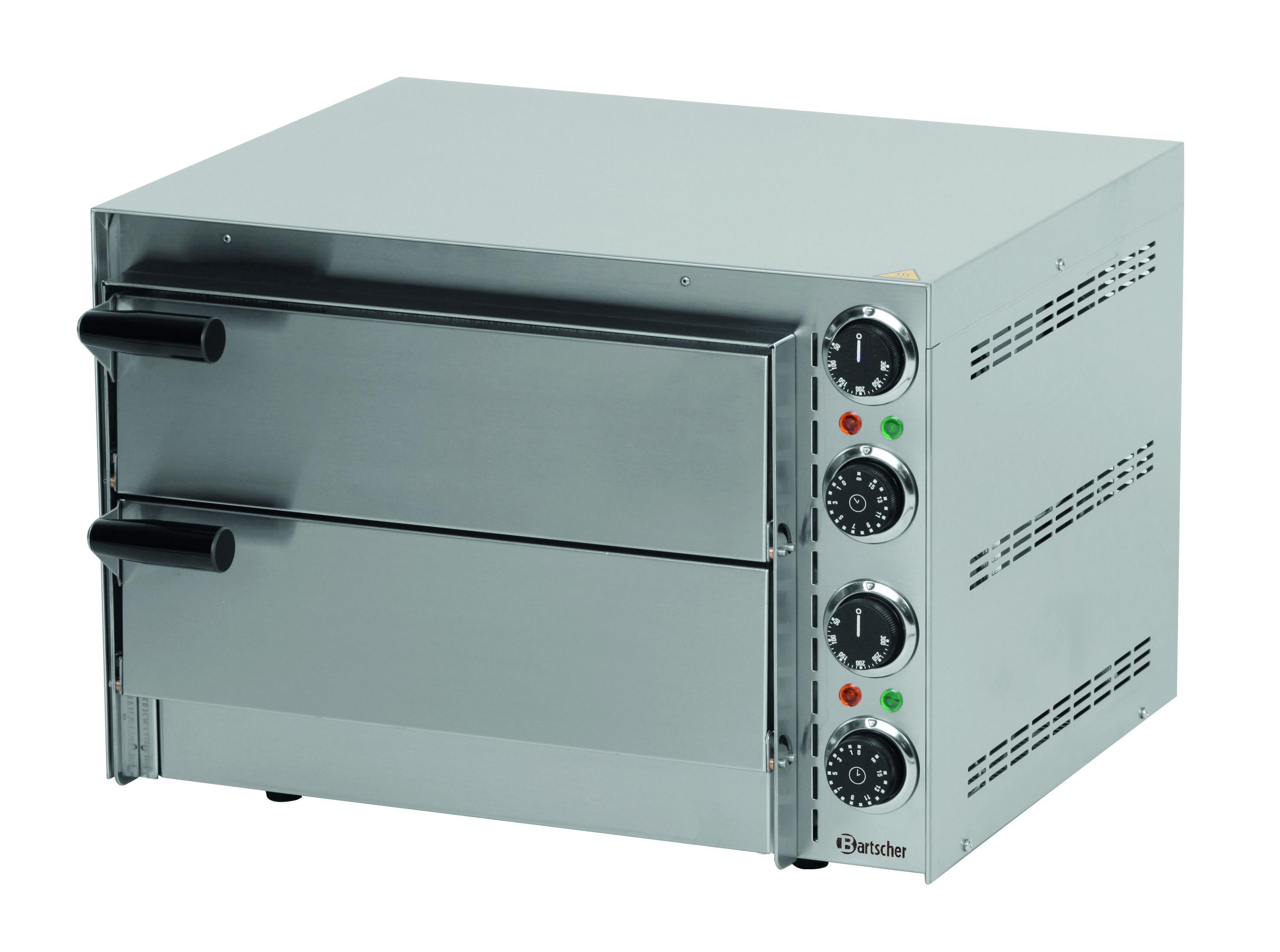 Bartscher Pizzaofen Pizzaofen Mini 2, 2 Backkammern 203500