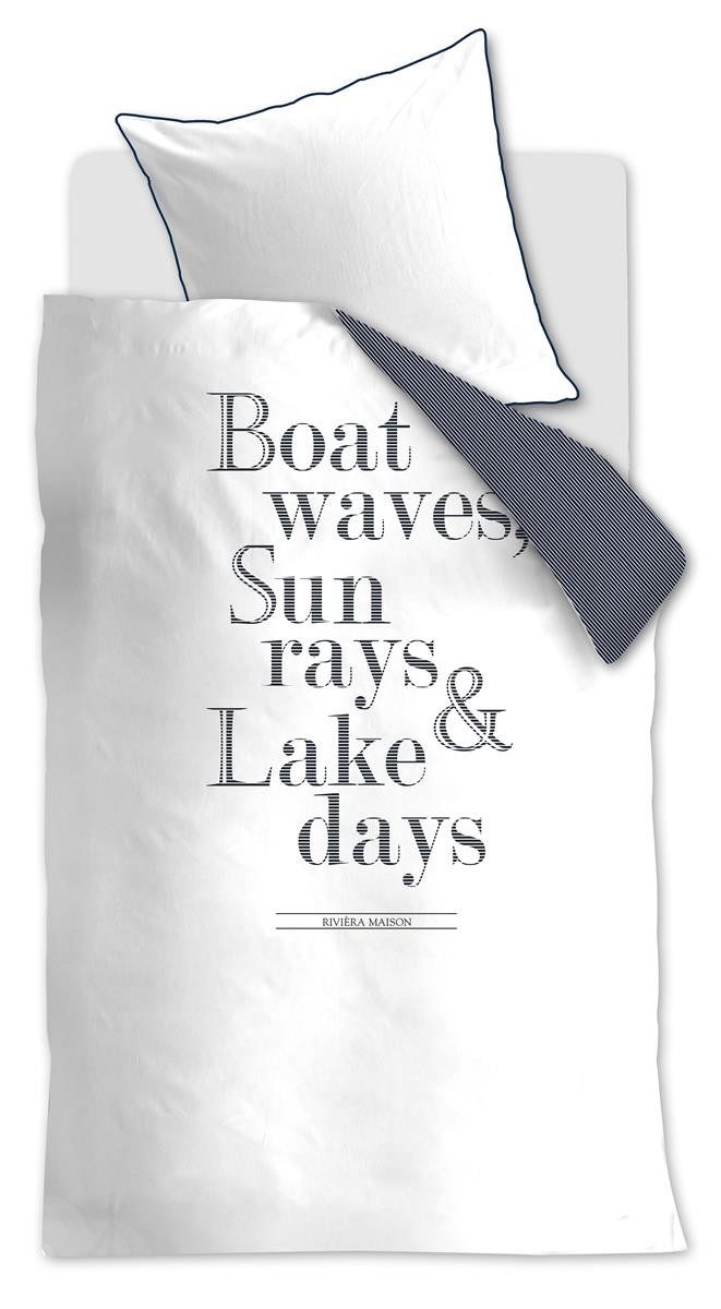 Rivièra Maison Bettwäsche Rivièra Maison, Bettwäsche Set, Lake Days, 3 teil günstig online kaufen