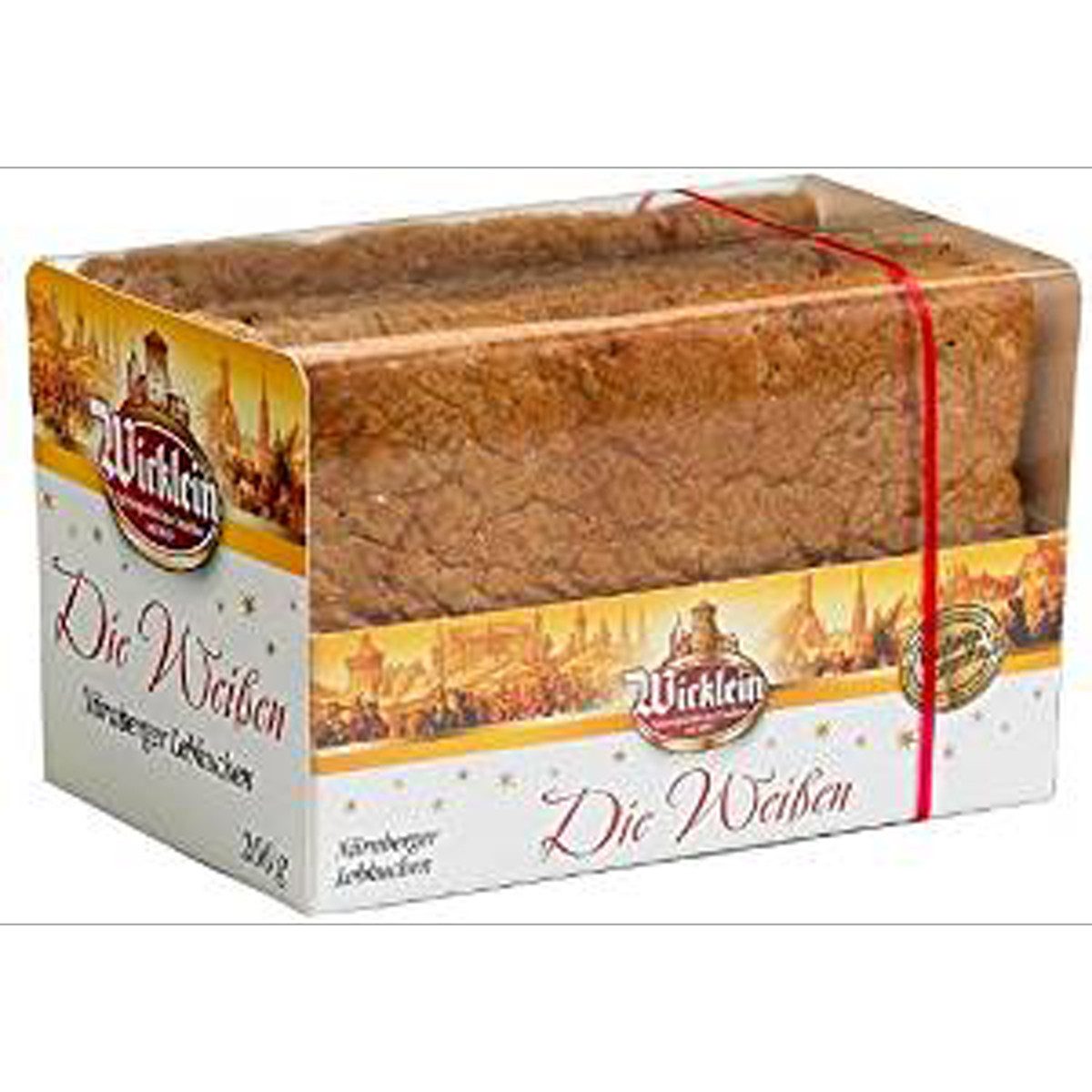 Wicklein Süßigkeit, Wicklein Die Weiße Nürnberger Lebkuchen Oblaten mit Nüssen 200g