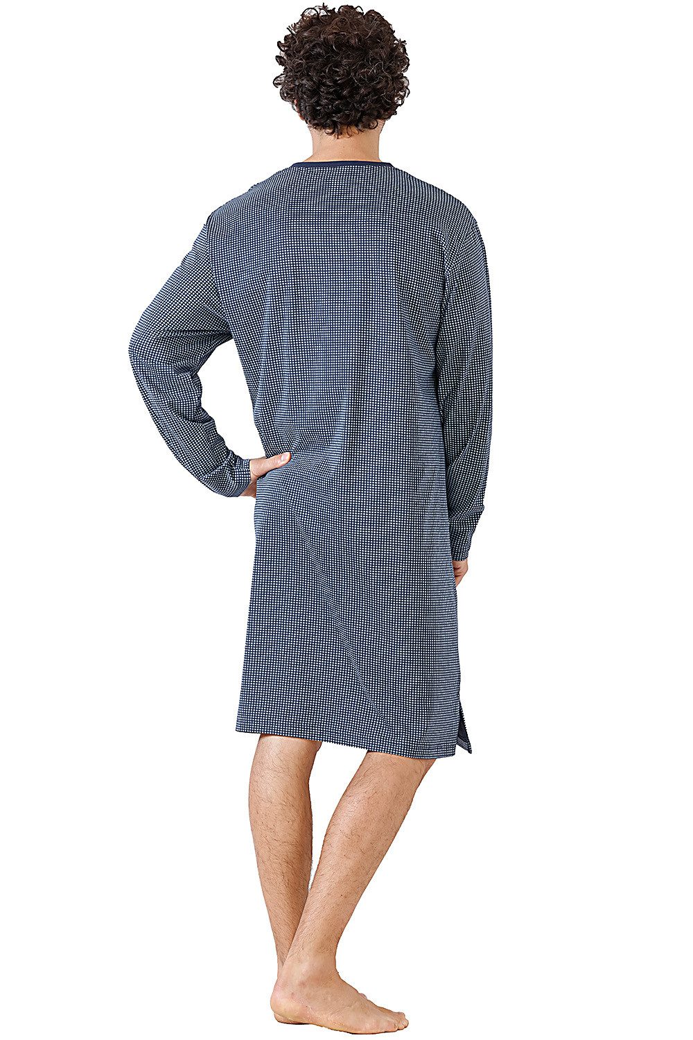 Hajo Pyjamaoberteil Herren Nachthemd Sleepshirt langer günstig online kaufen