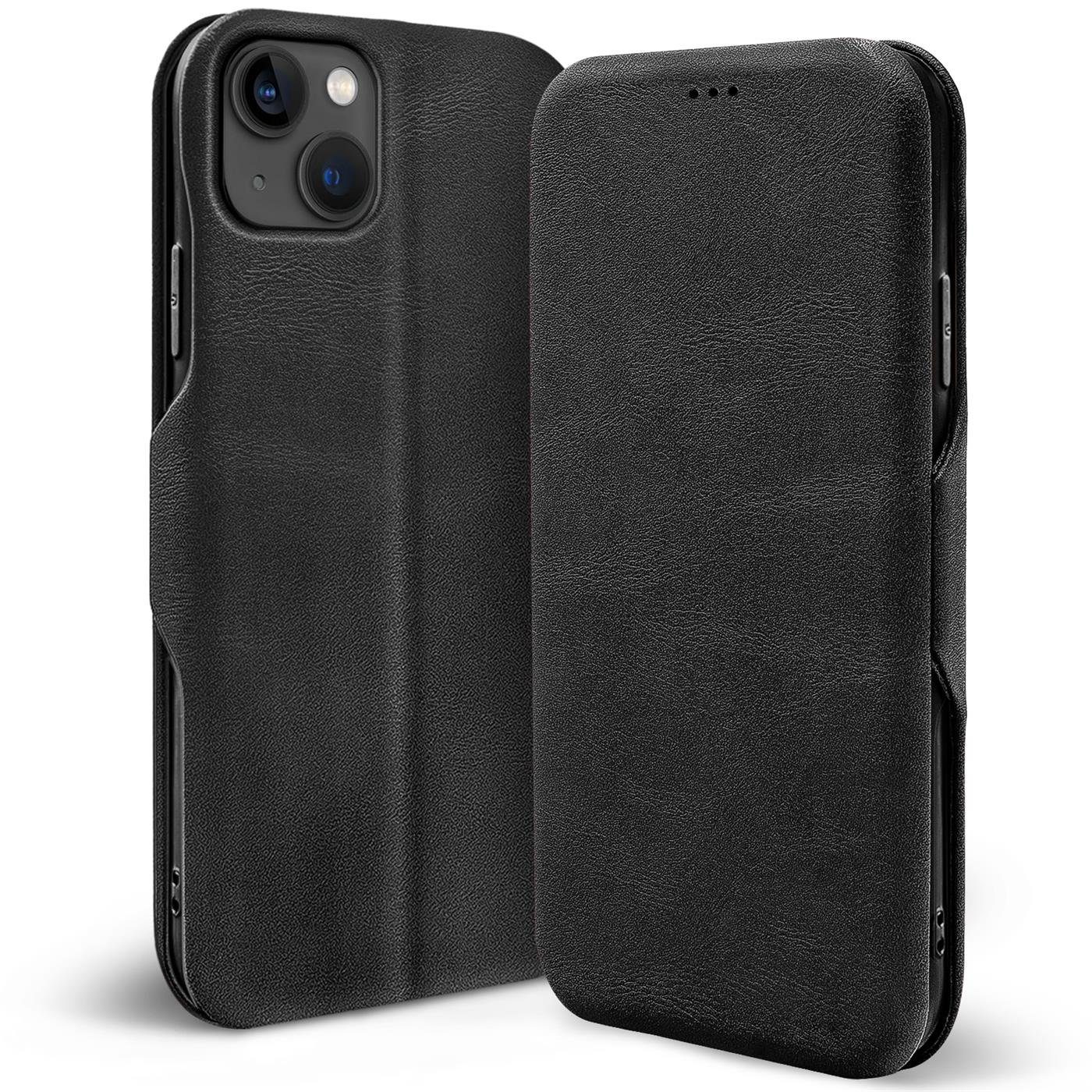 CoolGadget Handyhülle Business Premium Hülle Für iPhone 14 Plus 6,7 Zoll, Handy Tasche mit Kartenfach für Apple iPhone 14 Plus Schutzhülle