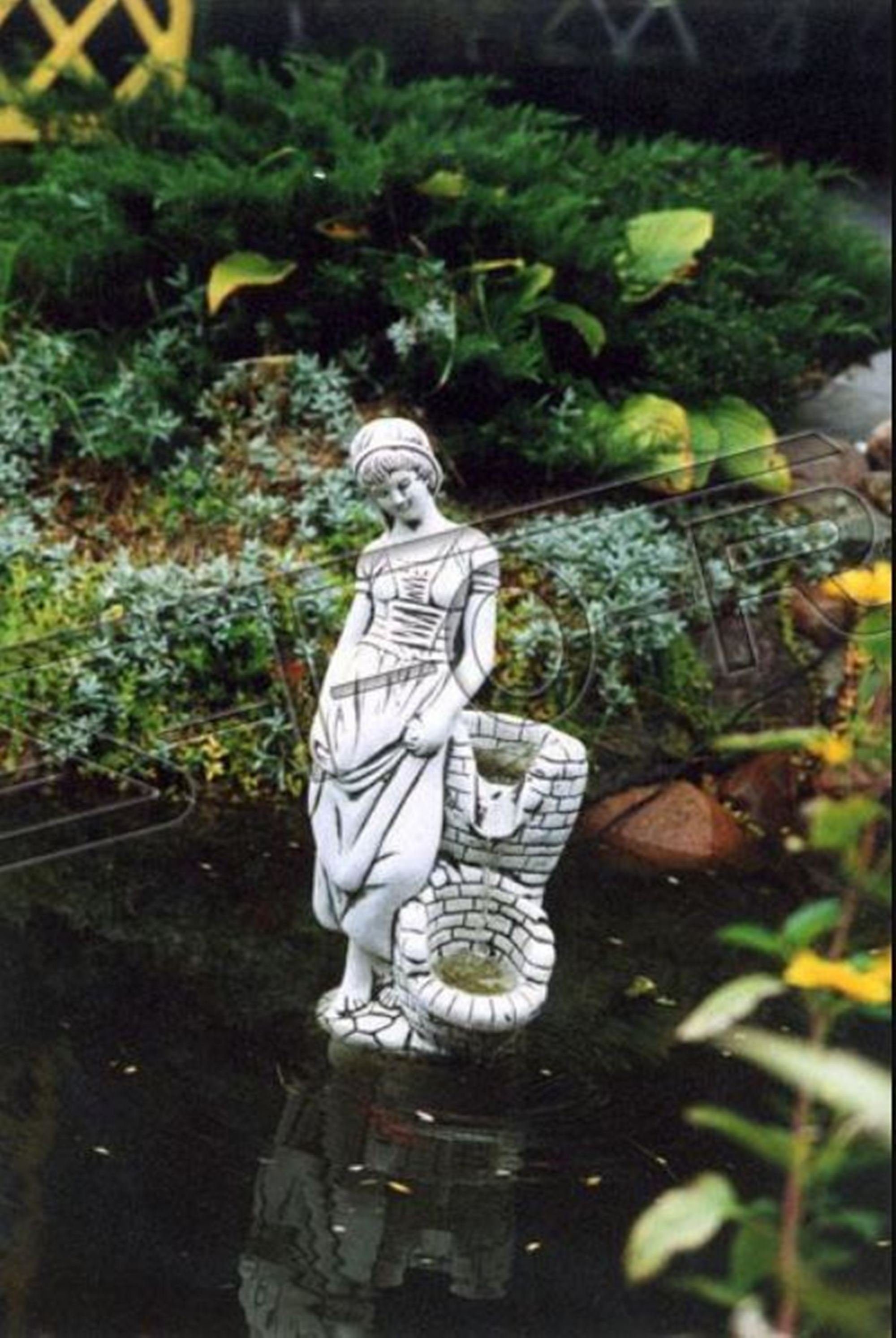 Garten Gefäss JVmoebel Skulptur Kübel Blumenkübel Pflanz Figur Dekoration 123 Vasen