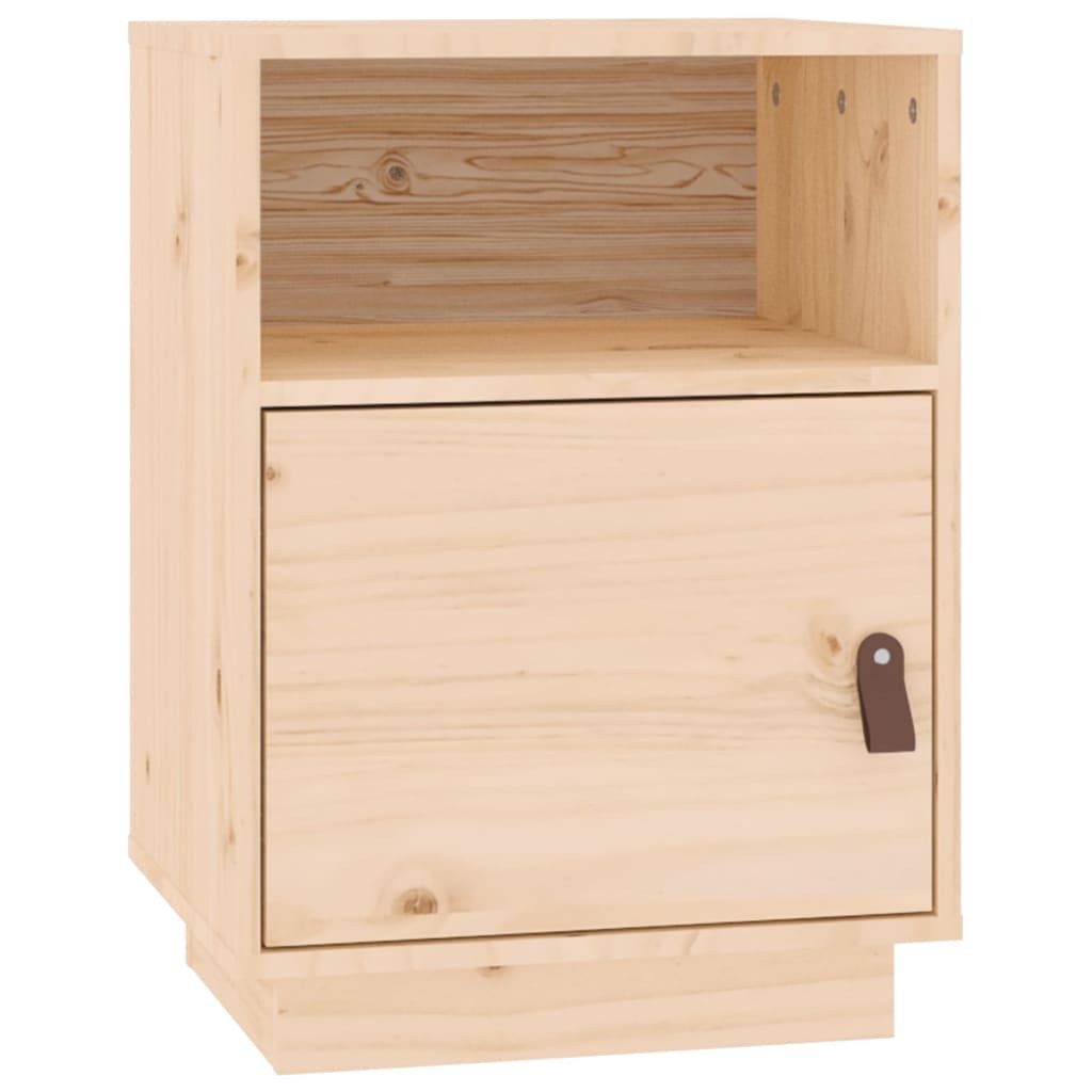 vidaXL Nachttisch Nachttisch 40x34x55 cm Massivholz günstig online kaufen