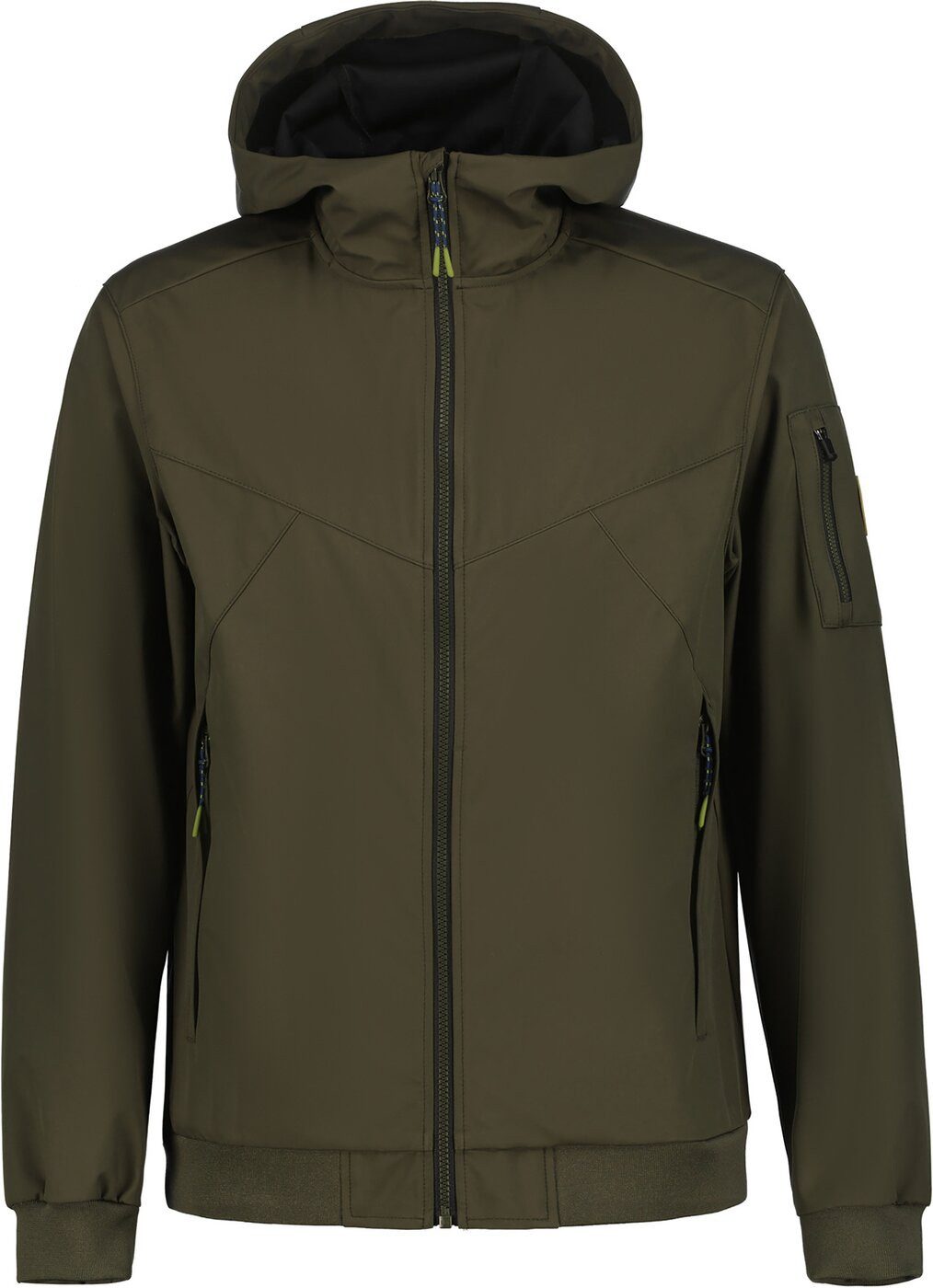 Icepeak Funktionsjacke ICEPEAK MANGHAM DUNKEL OLIVGRÜN