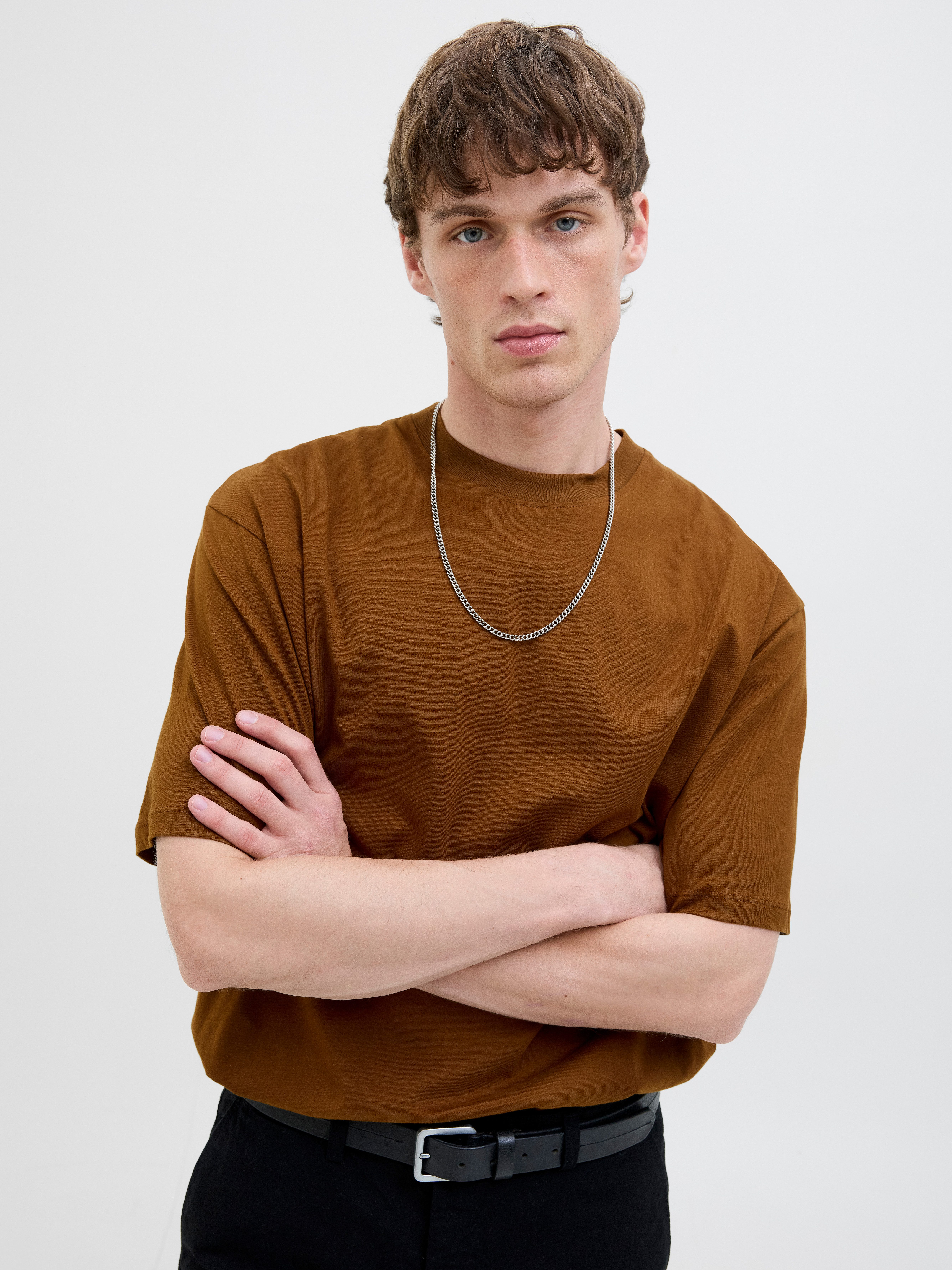 Jack & Jones Oversize-Shirt JJEBRADLEY Oversize T-Shirt mit klassischem Run günstig online kaufen