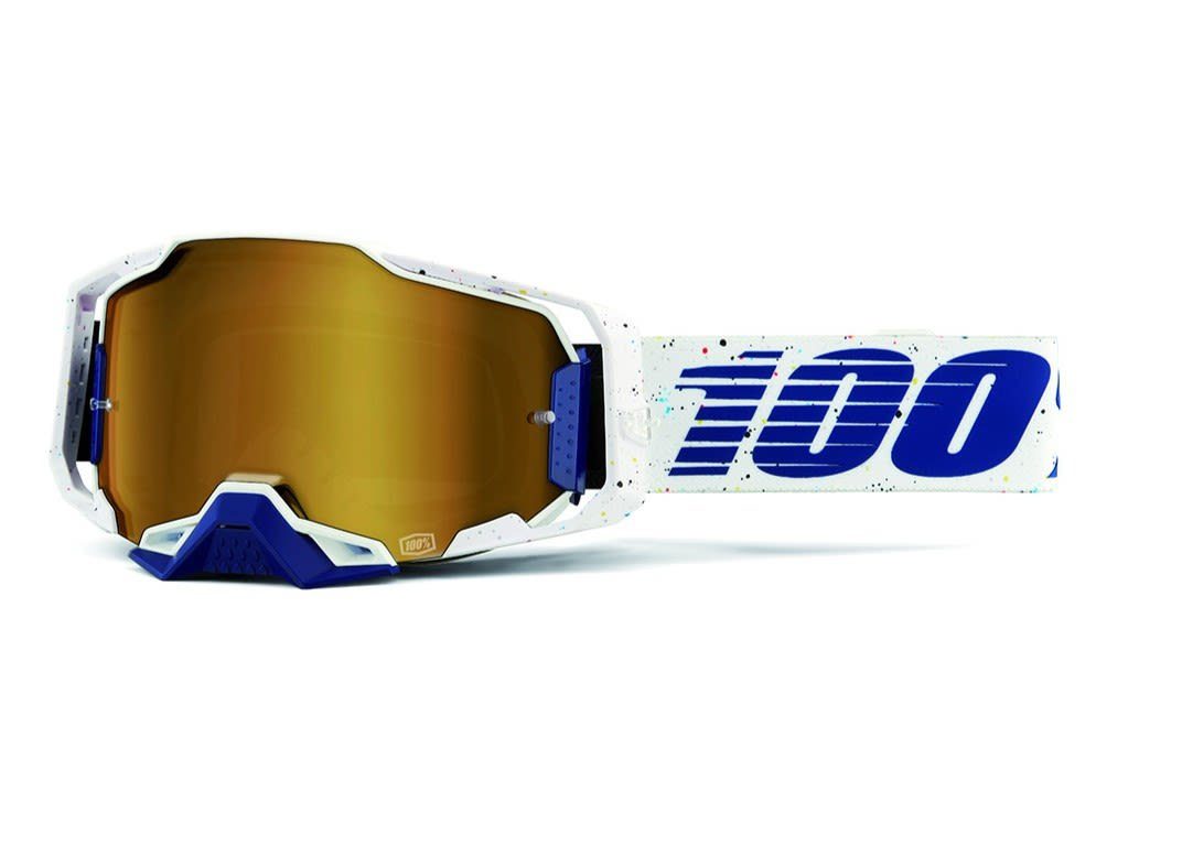 100% Fahrradbrille 100% Armega Goggle Mirror Lens Accessoires Solis - True Gold Mirror