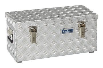forum® Stapelbox, Alu Transportkiste 628 x 275 x 280 mm Riffelblech 48 Liter