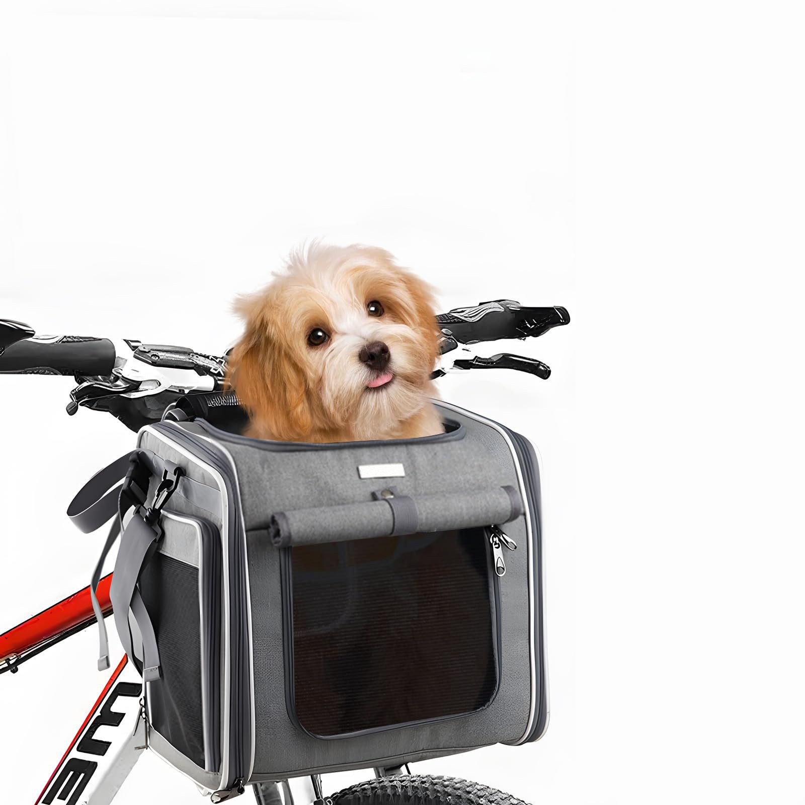 Ledander Tierfahrradkorb Hundekorb Fahrrad vorne, Велосипедные корзинки für Hunde und Katzen, Hundefahrradkorb Hunderucksack Katzenrucksack,Transporttasche Rucksack