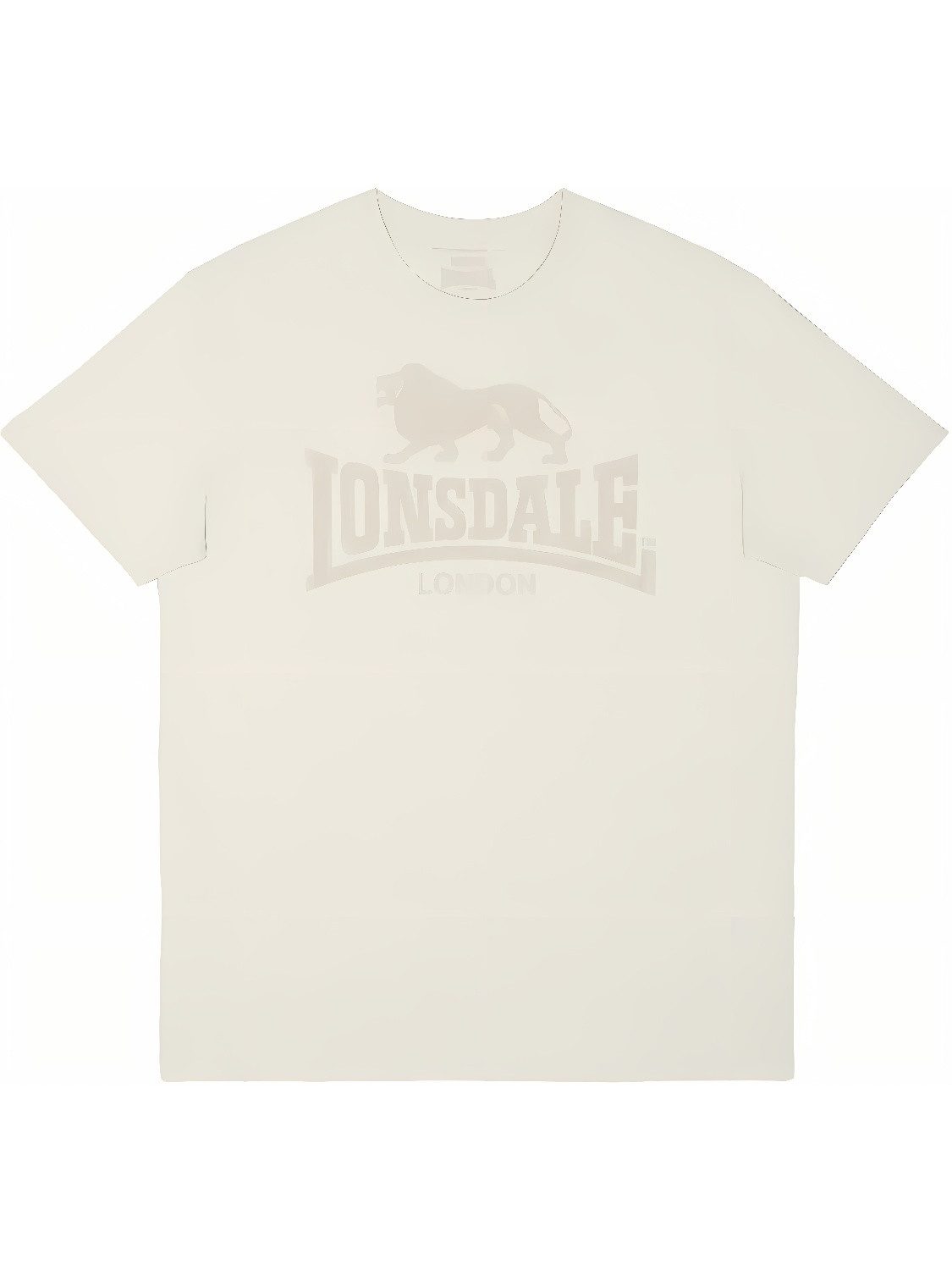 Print-Shirt Logo T Bone White / Sand