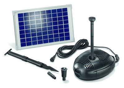 esotec Solarpumpe Solar Teichpumpenset Milano 10W Solarmodul 630 l/h Förderleistung Gartenteich Pumpenset Teich 101720